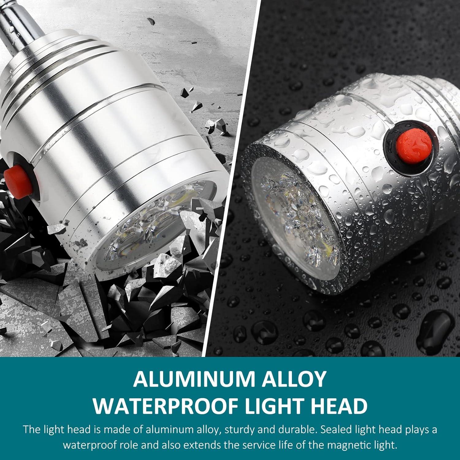 Luz de Trabajo LED Magnética Deeffe 5W Cuello de Cisne 550 Lúmenes