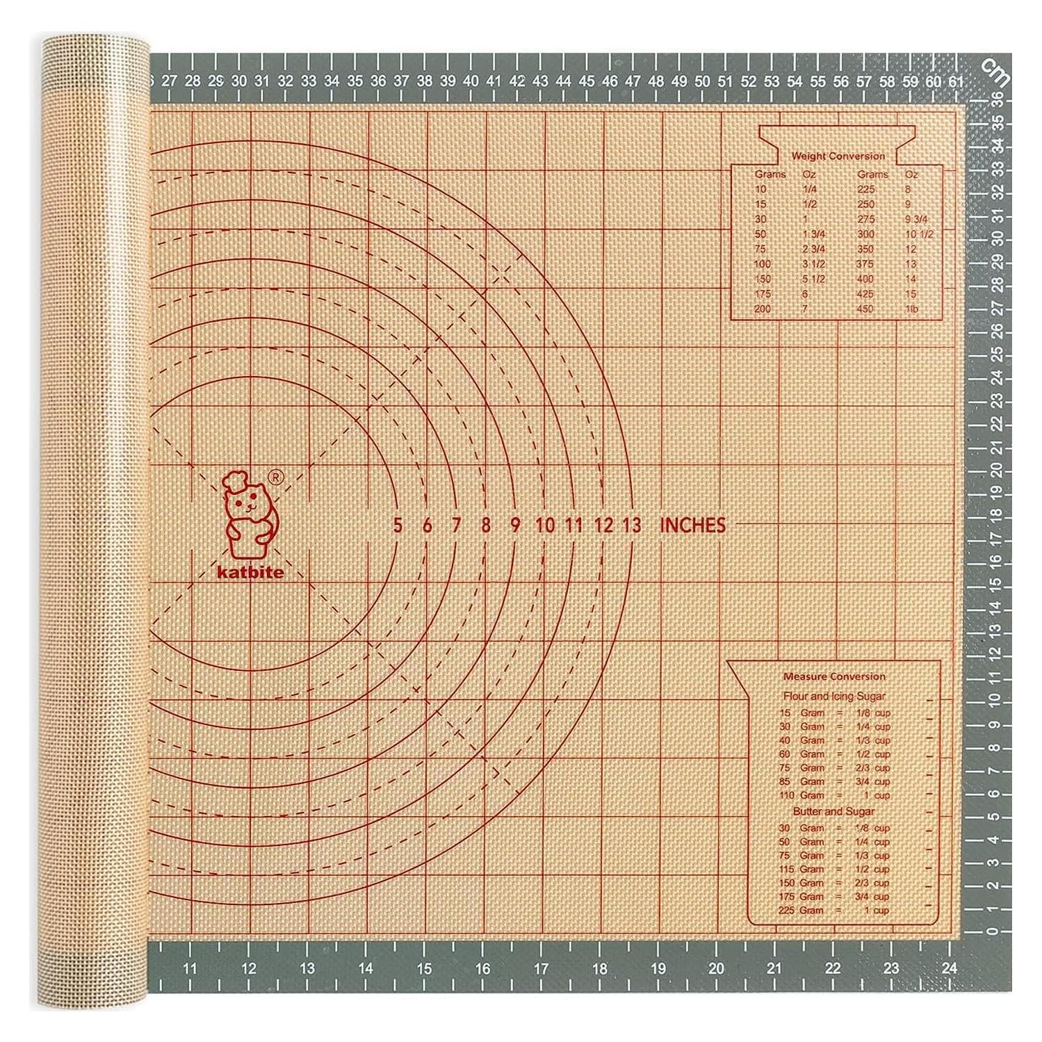 Alfombrilla de Silicona Antiadherente Katbite 66x41 cm