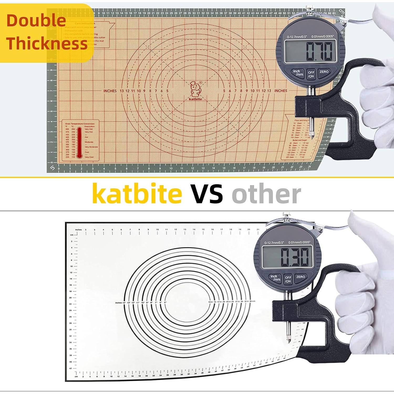 Alfombrilla de Silicona Antiadherente Katbite 66x41 cm