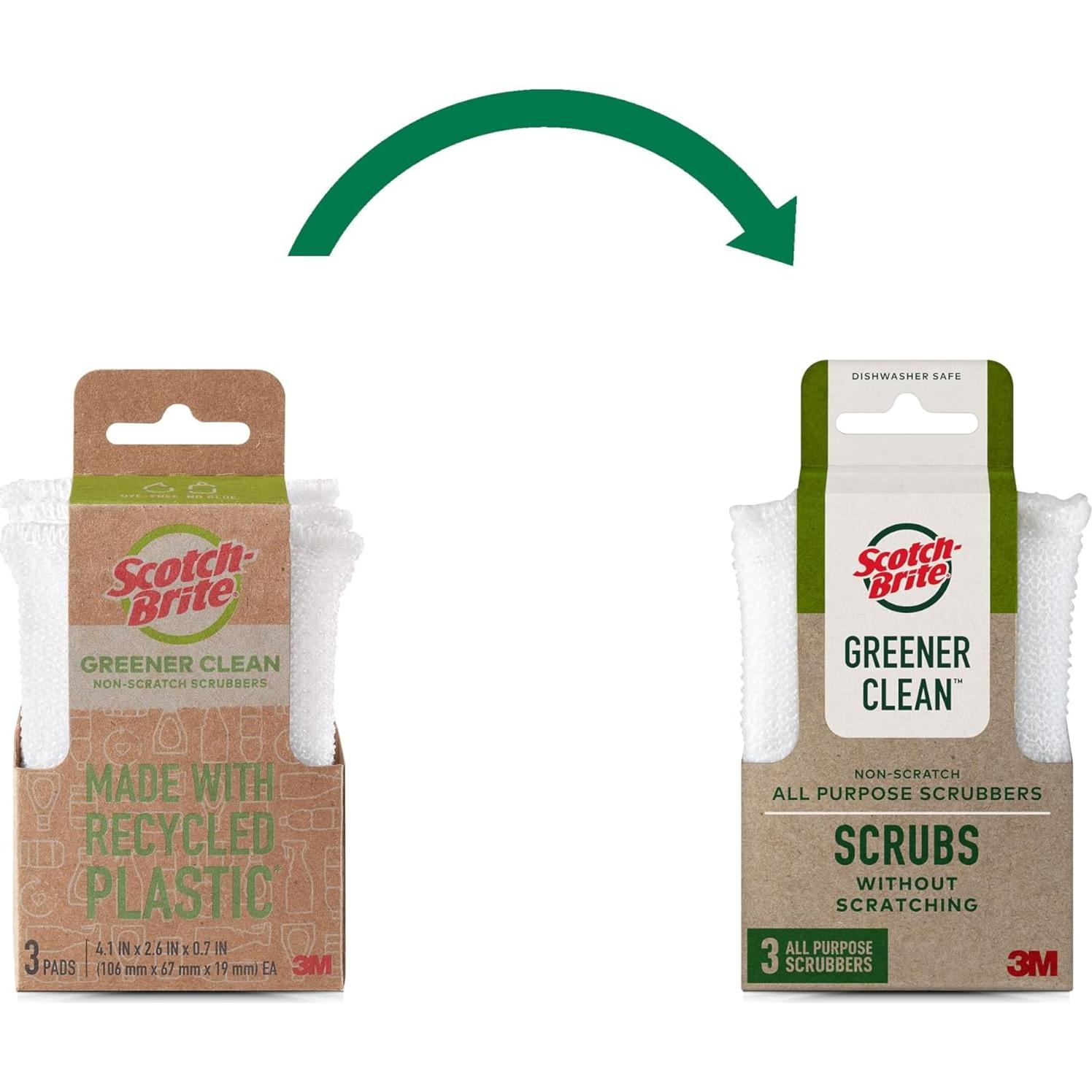 Esponjas de limpieza Scotch-Brite Greener Clean 18 unidades