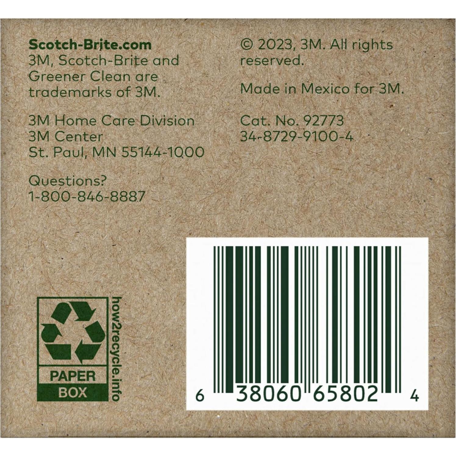 Esponjas de limpieza Scotch-Brite Greener Clean 18 unidades