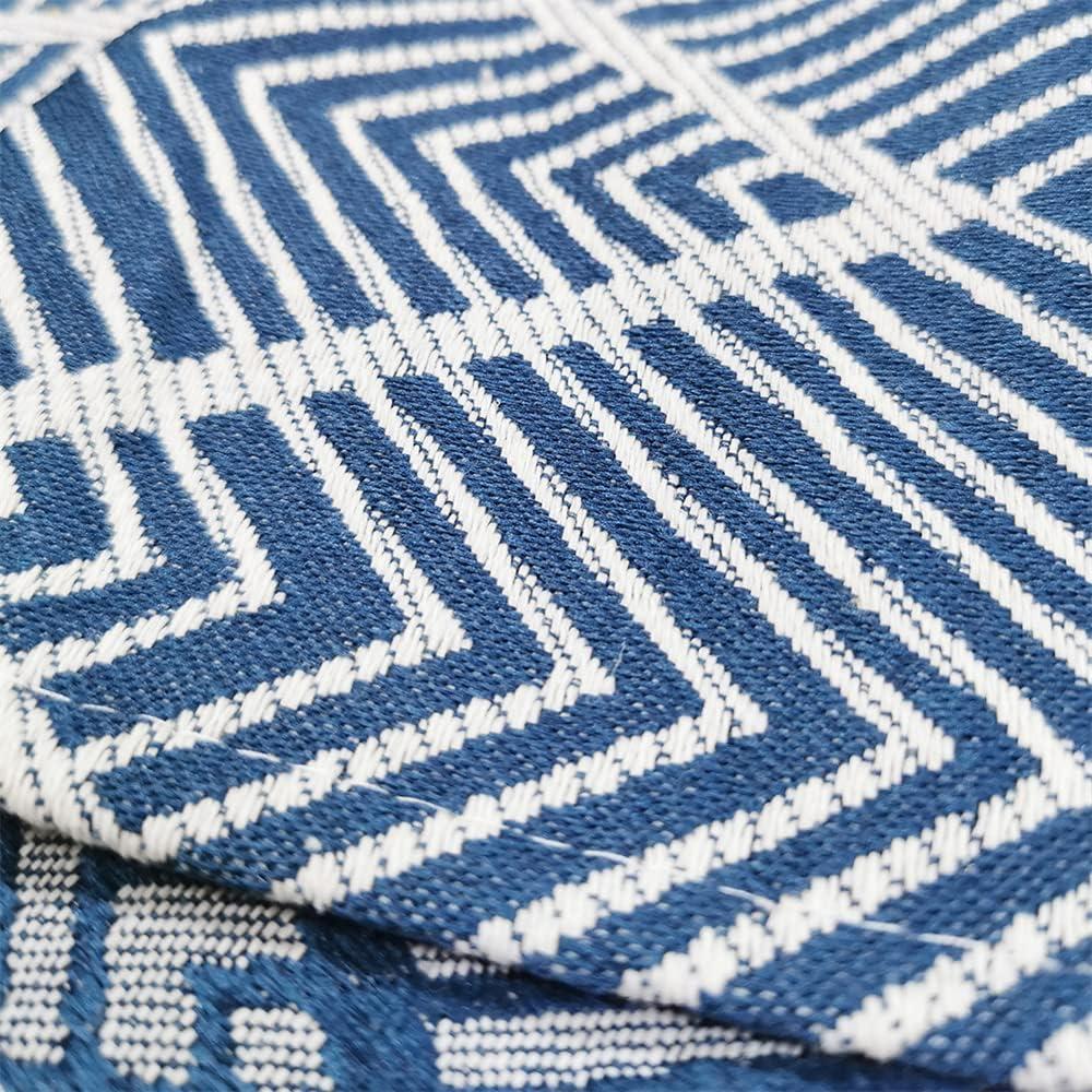 Cubierta de Tela Rectangular Utobanh 90x40 cm Azul Geométrico