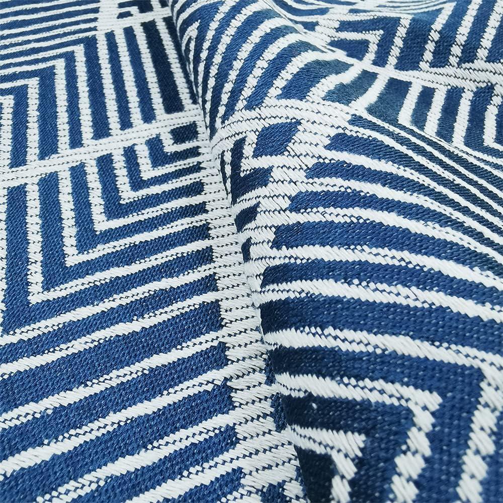 Cubierta de Tela Rectangular Utobanh 90x40 cm Azul Geométrico