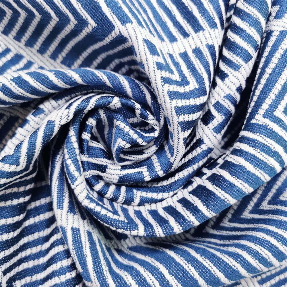 Cubierta de Tela Rectangular Utobanh 90x40 cm Azul Geométrico