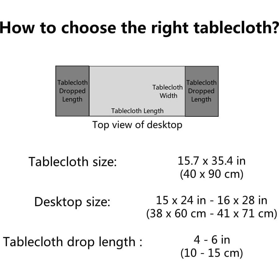 Cubierta de Tela Rectangular Utobanh 90x40 cm Azul Geométrico