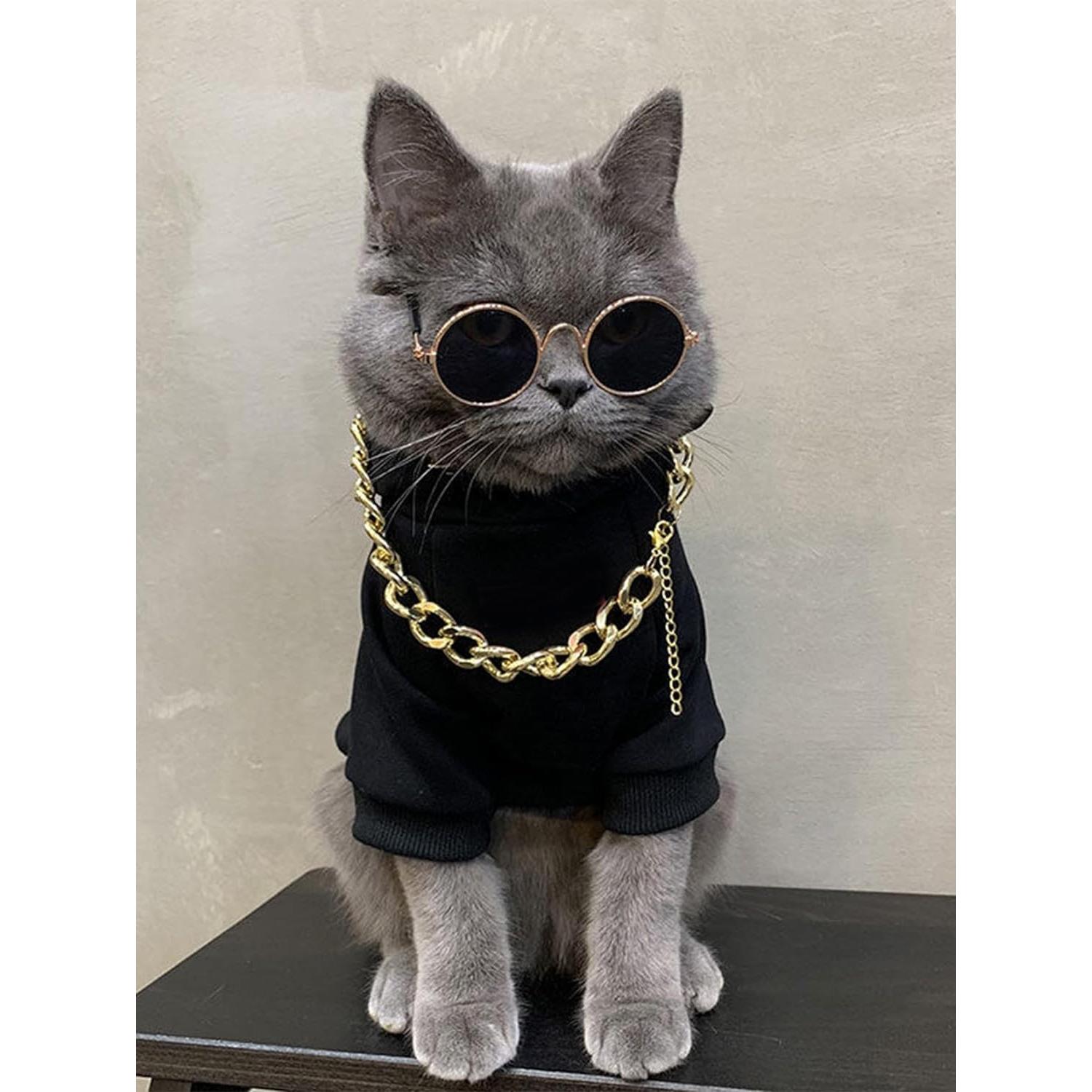 Conjunto de Ropa para Perros QWINEE 3 Piezas Multicolor S