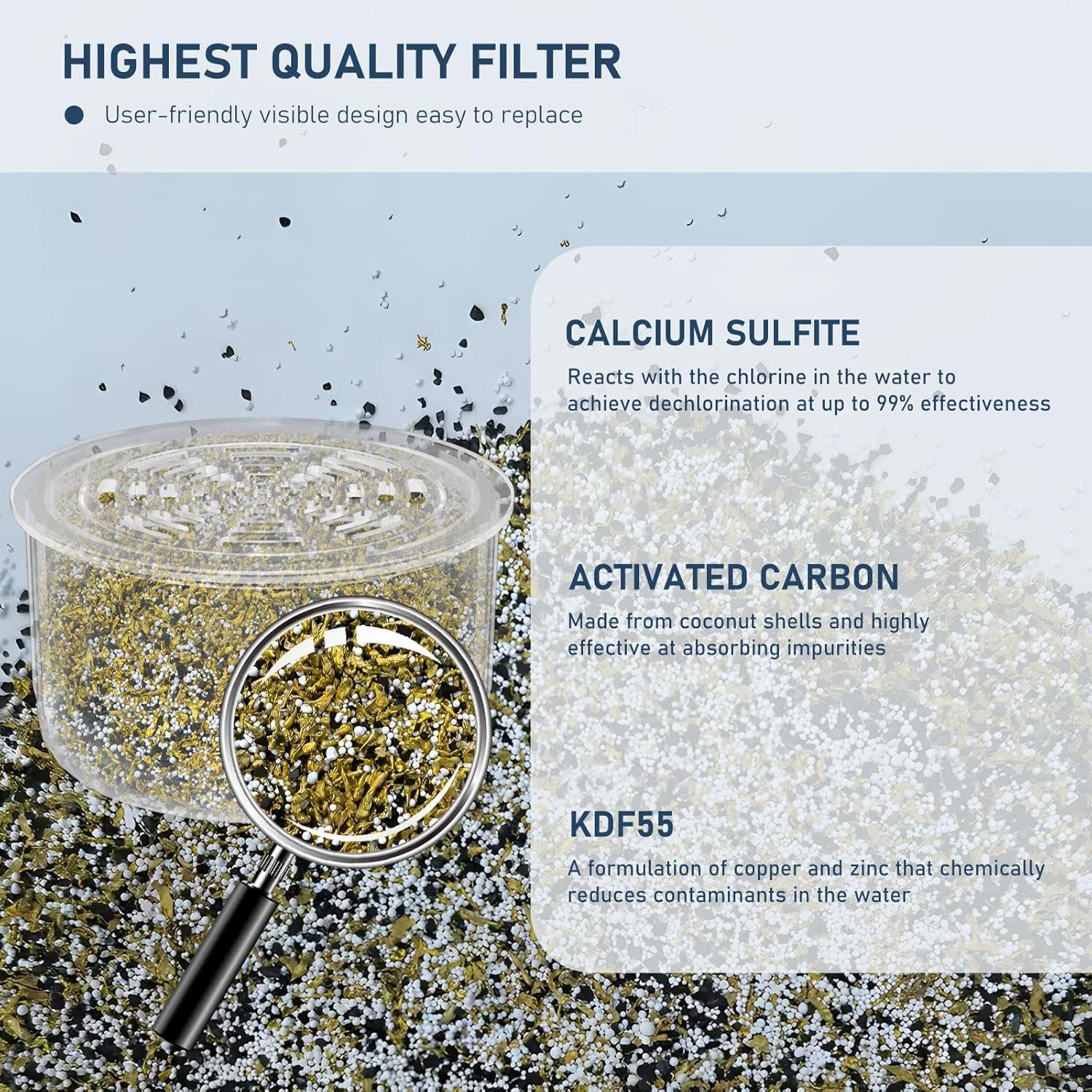 Cartucho Filtro de Ducha Varycony 2 Paquetes 380g Compatible