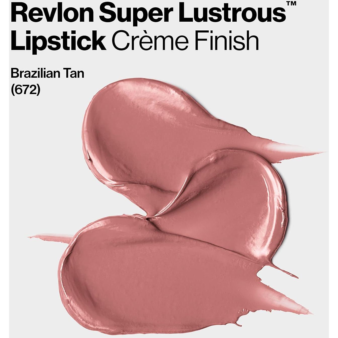 Lápiz Labial Revlon Super Lustrous 001 Actitud Nude 4.25 g