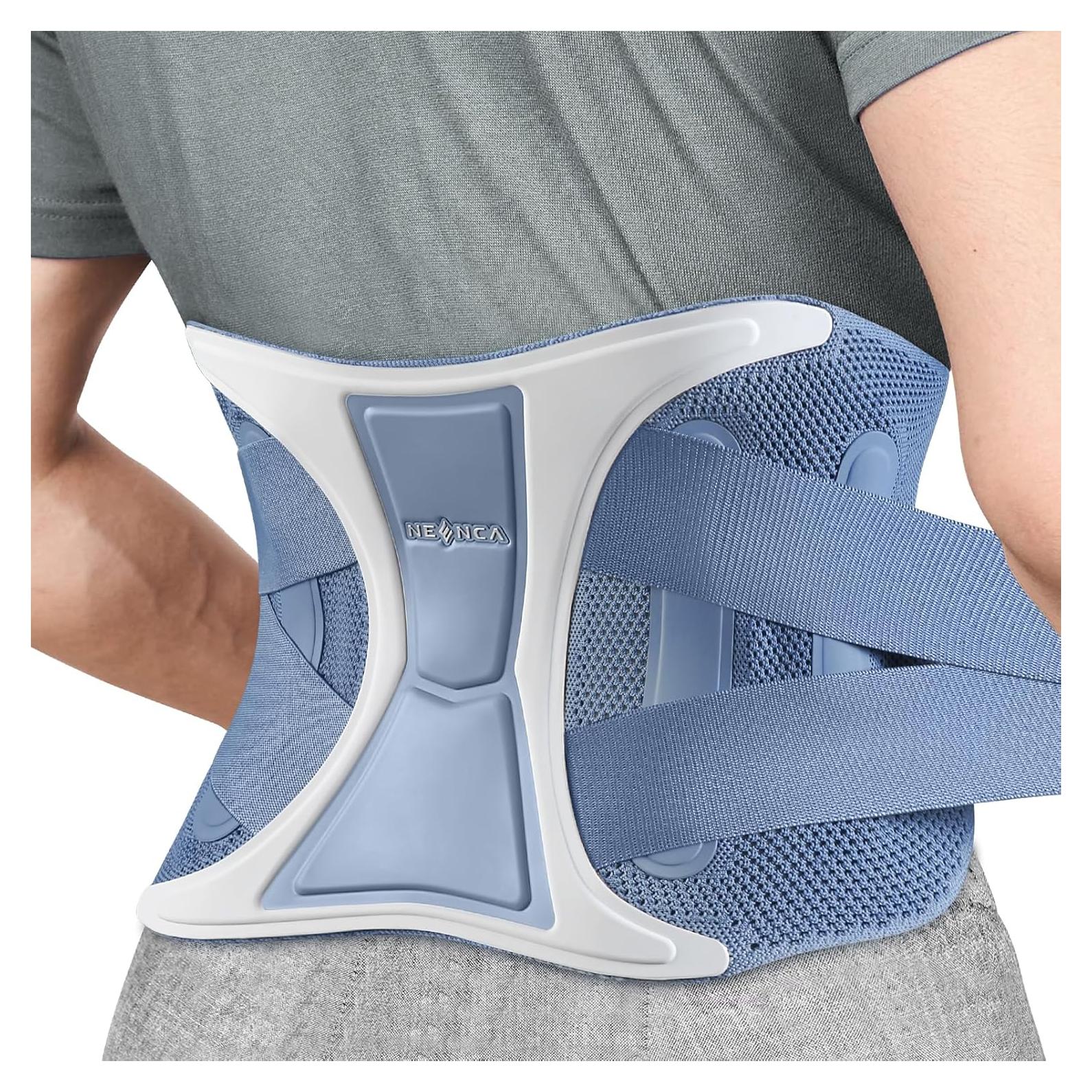 Faja de Soporte Lumbar NEENCA Ajustable para Alivio Espalda