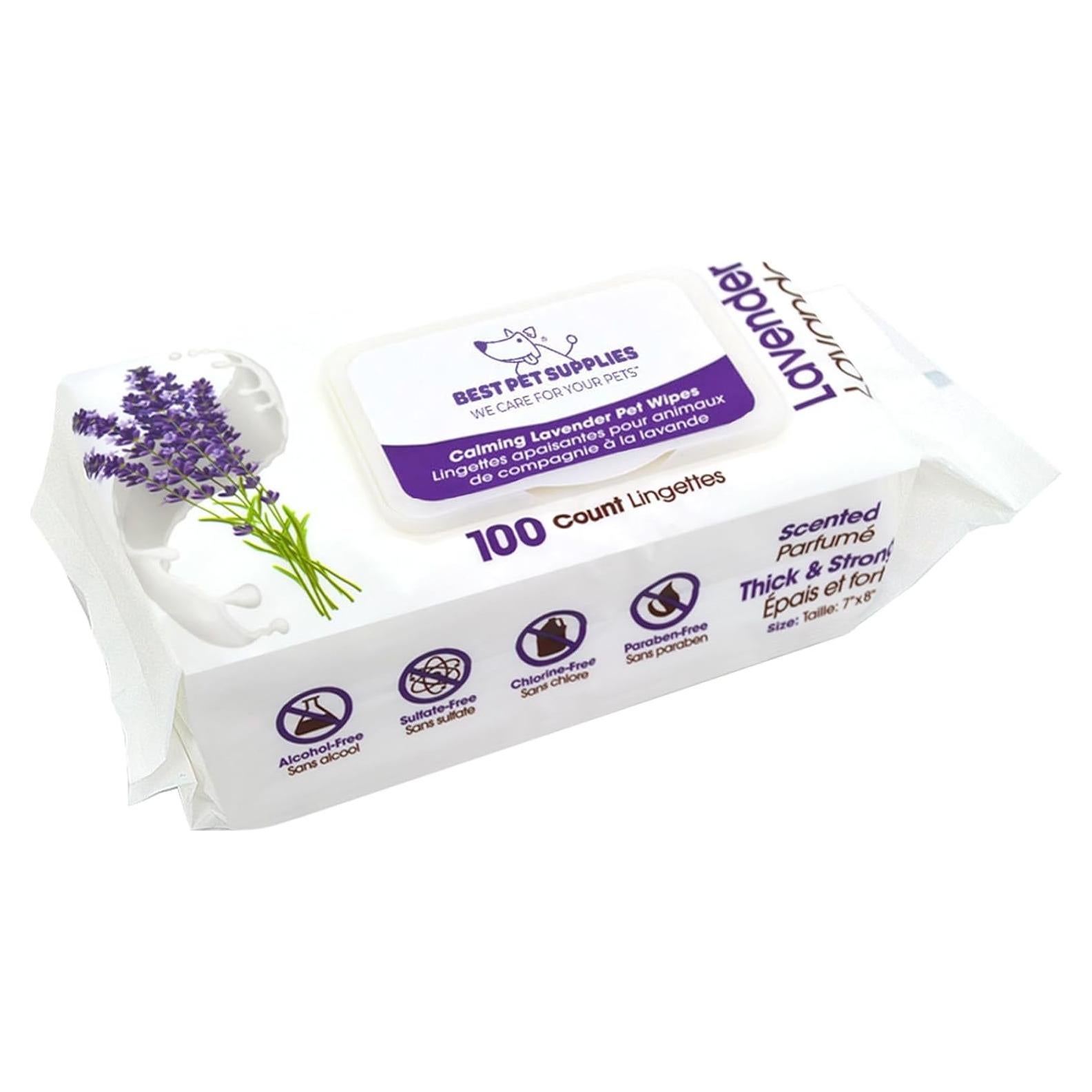 Toallitas Limpiadoras para Perros Mejores Suministros 100 Unidades