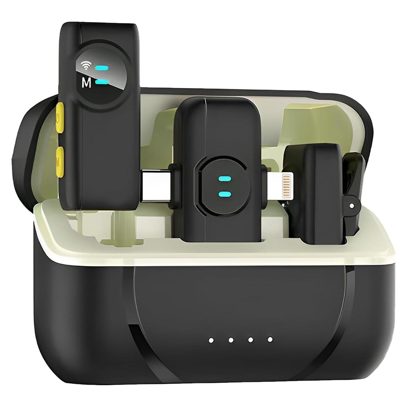 Micrófono Lavalier Inalámbrico Wedaniya WM840 Negro