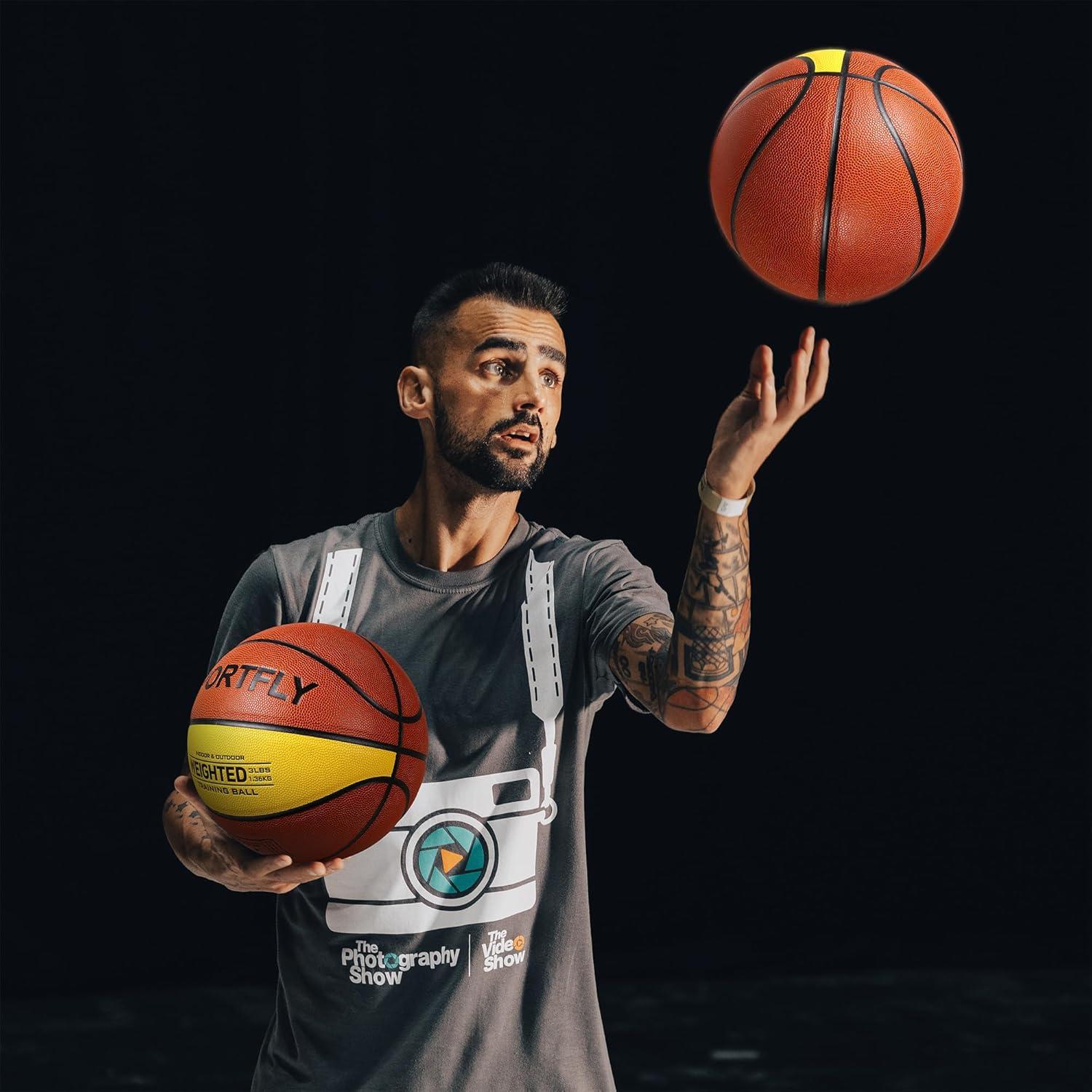 Balón de Baloncesto Pesado Sportfly B7WYB23 1.36kg Entrenamiento