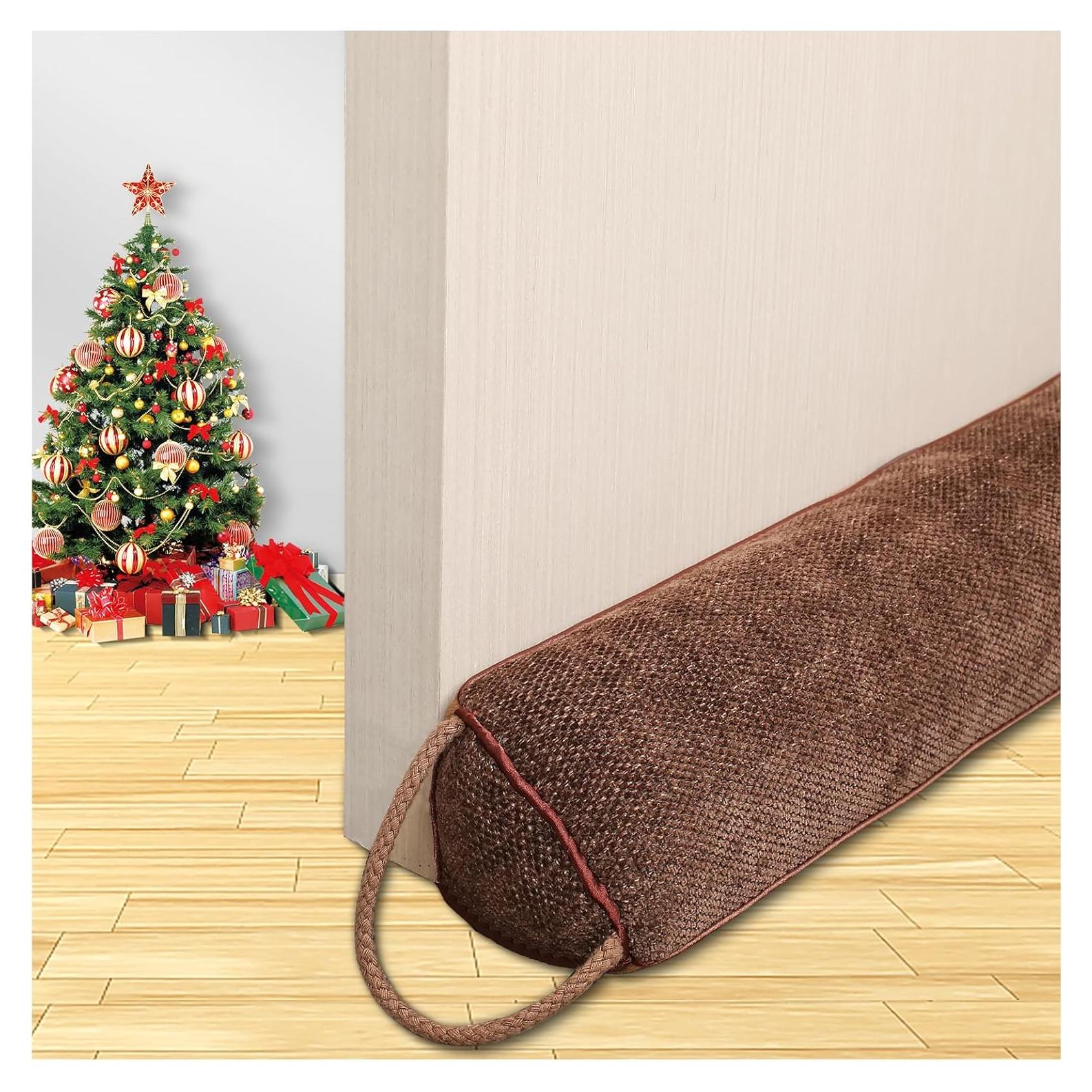 Tope de Puerta Triangular WochiTV 81.28 cm Aislamiento Acústico Marrón