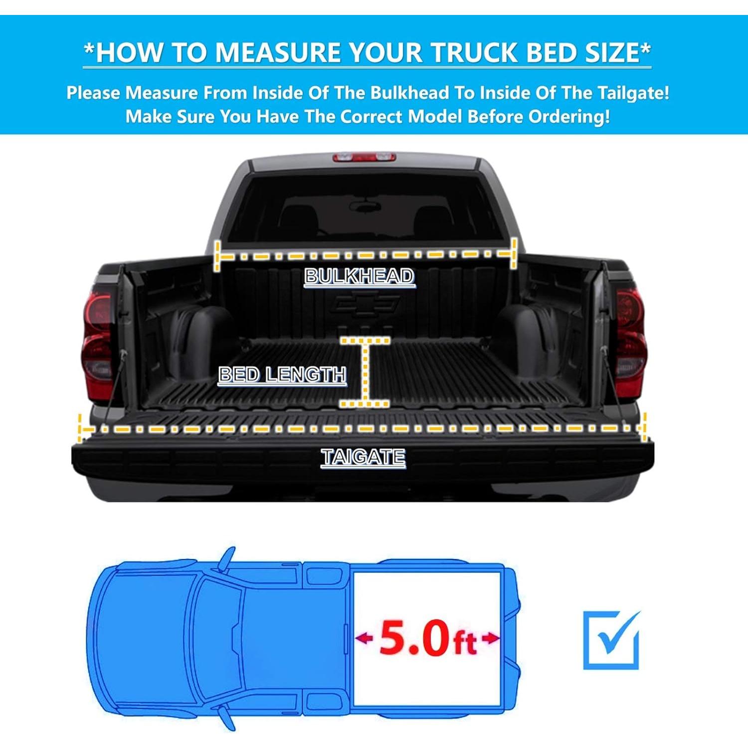 Cubierta Tonneau Mamoru Roll Up 1.52m para Ford Ranger 2019-2023