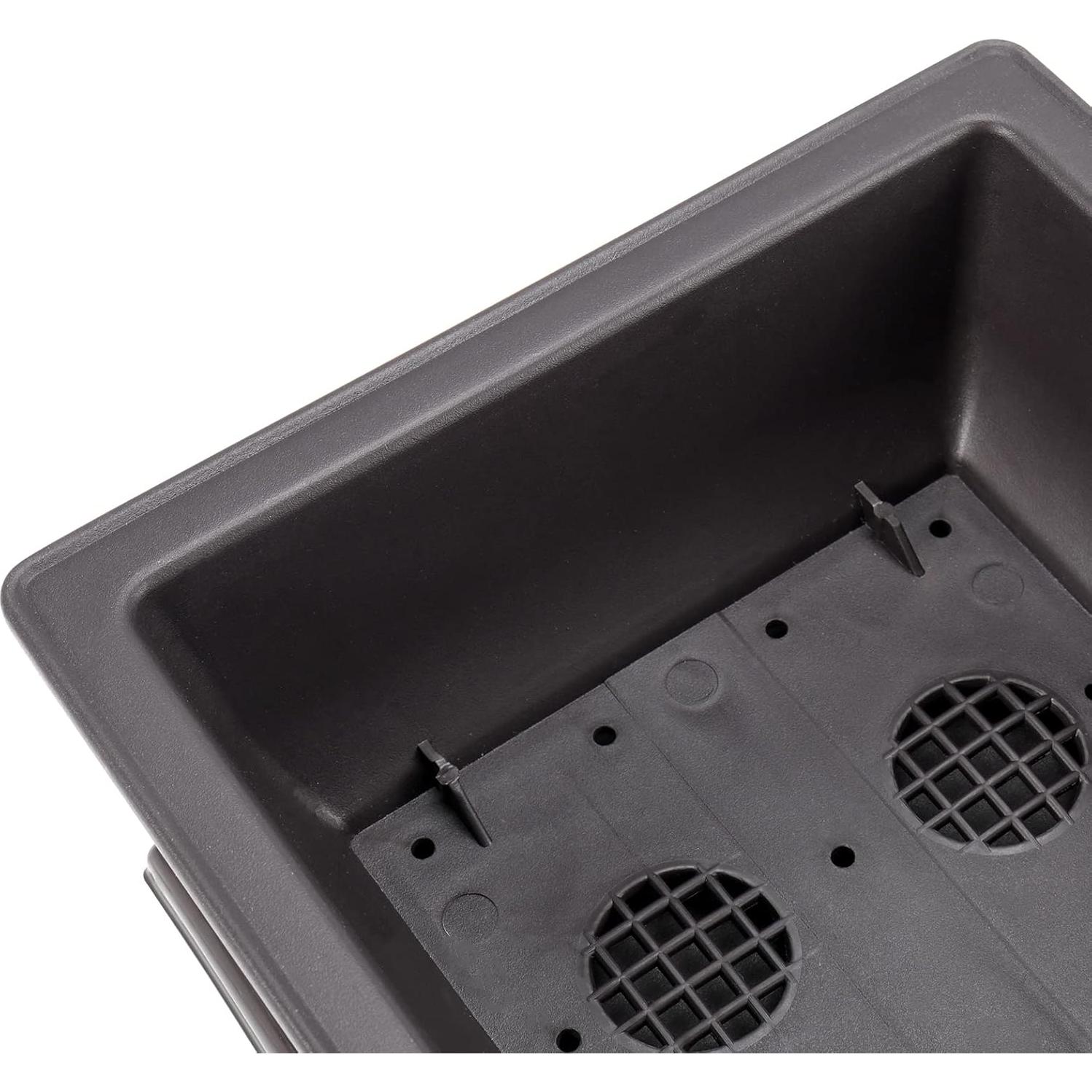 Macetas de Bonsái JEUIHAU 4 Piezas 28.5x21.6cm Plástico