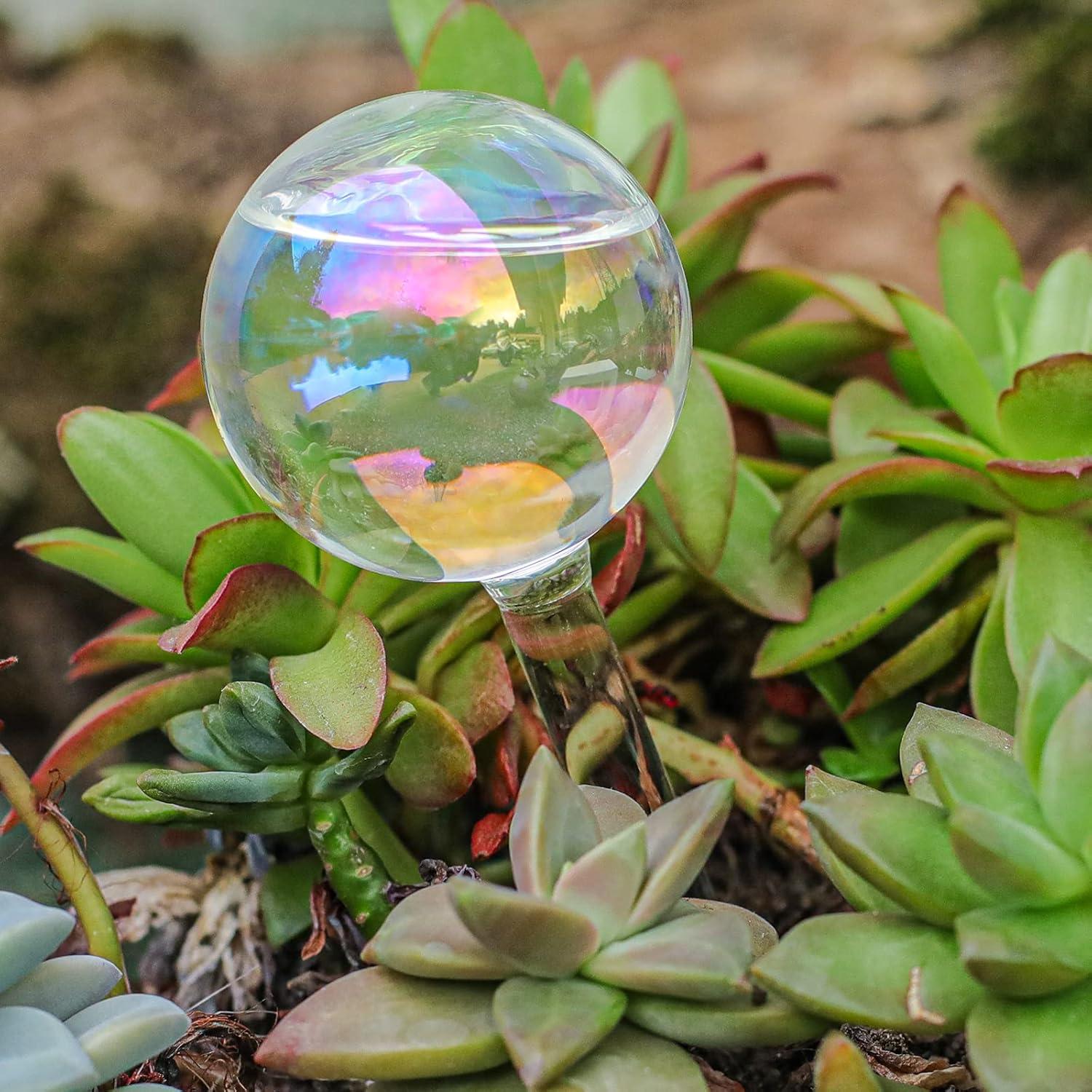 3 Esferas de Riego Automáticas de Vidrio zHzHGuo 110ml