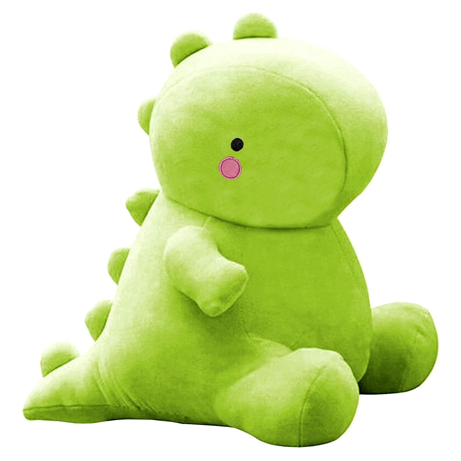 Dinosaurio de Peluche Verde Vhyhcy 30 cm Suave y Seguro