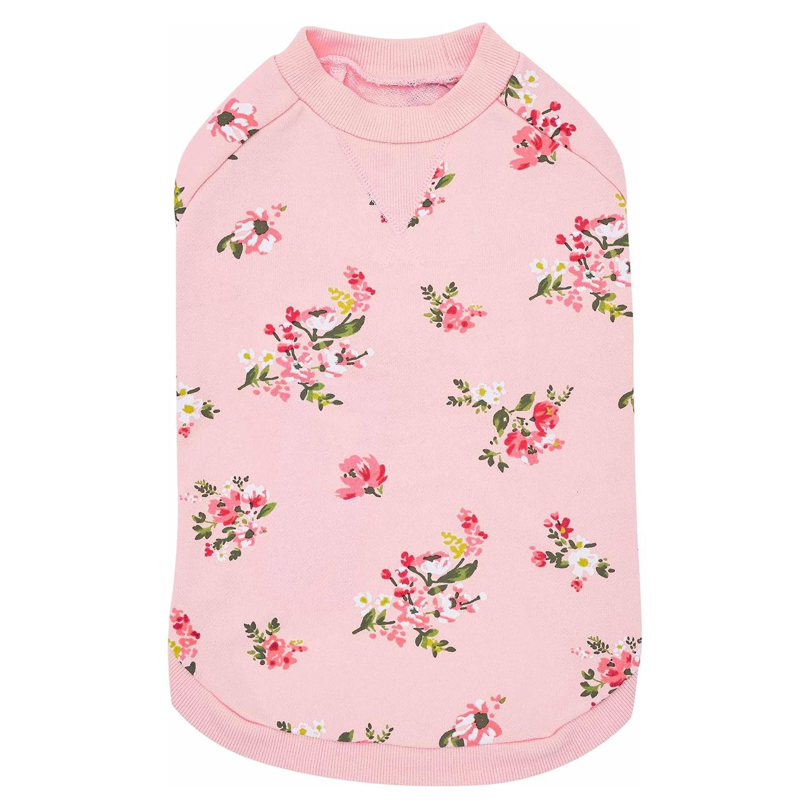 Sudadera para Perros Blueberry Pet Rosa Claro 25,4 cm