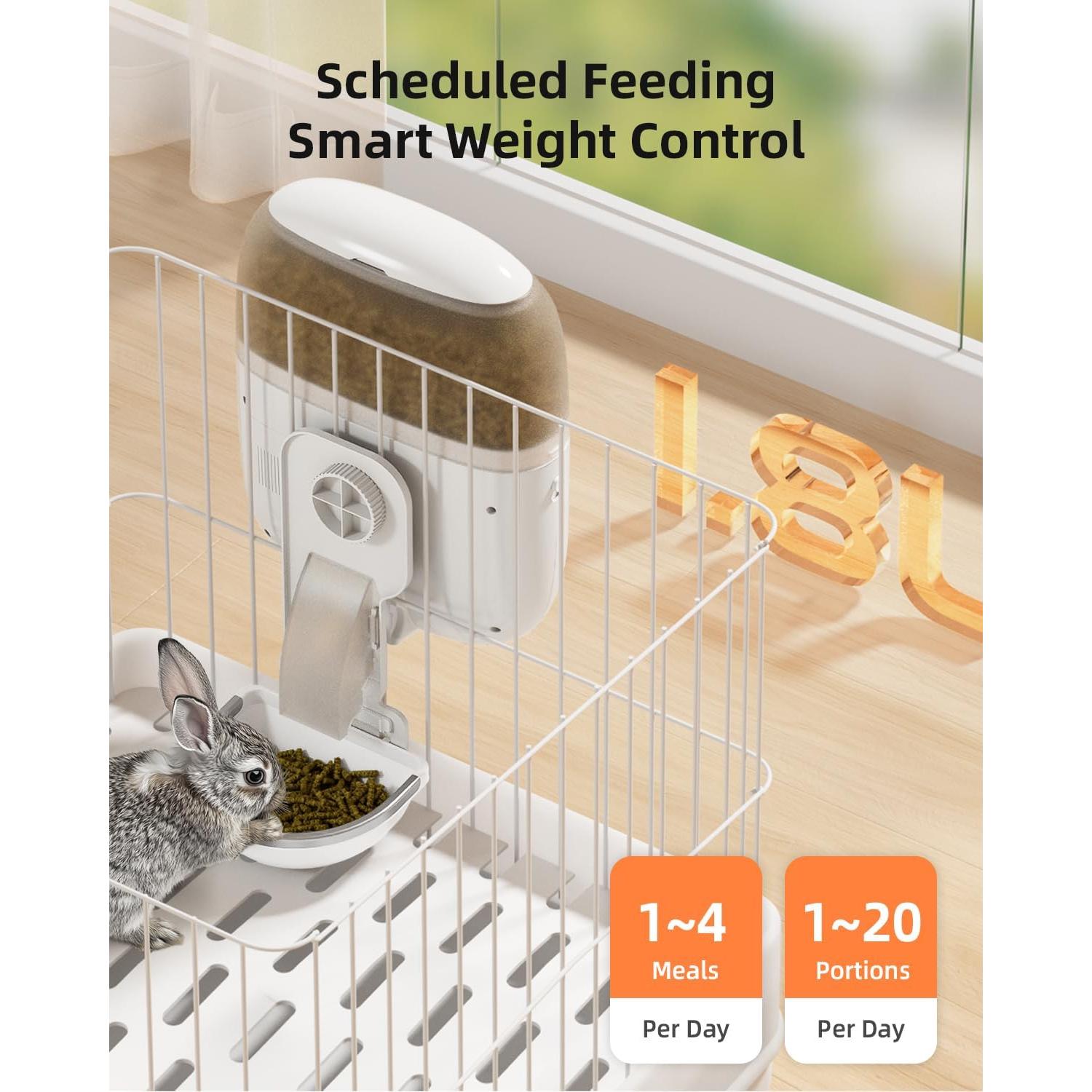 Comedero Colgante Sandpoy F15-L Automático para Conejos