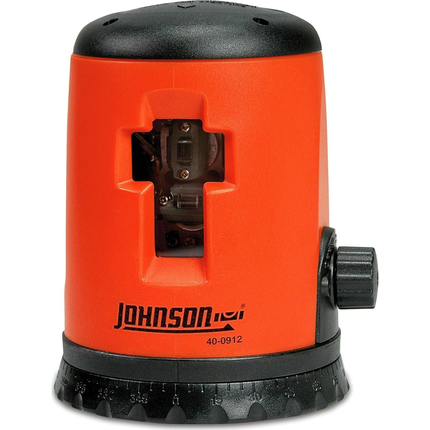 Nivel láser auto-nivelante Johnson 40-0921, 48 x 25 cm, Rojo