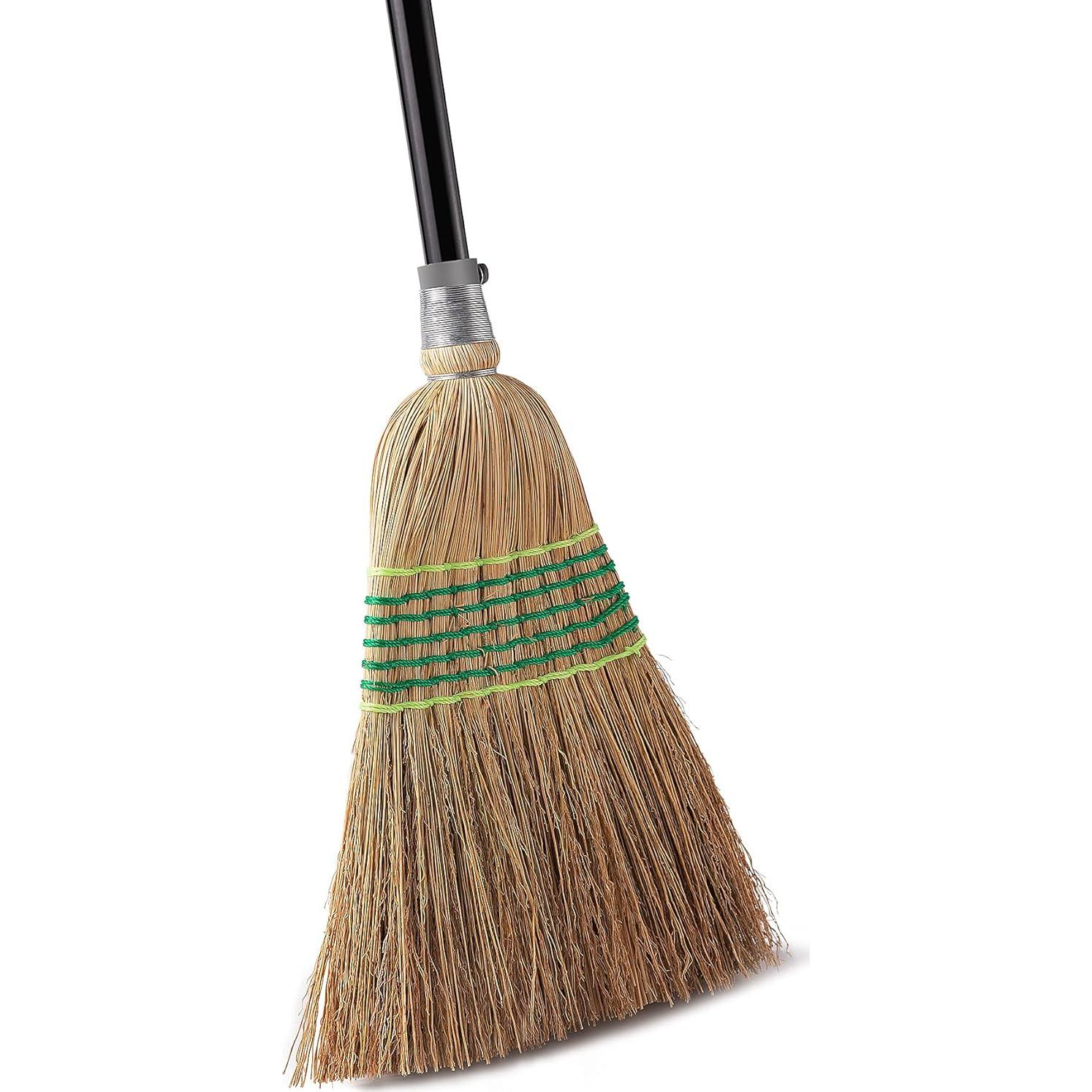Escoba de Maíz Yocada 151.6 cm Resistente para Limpieza