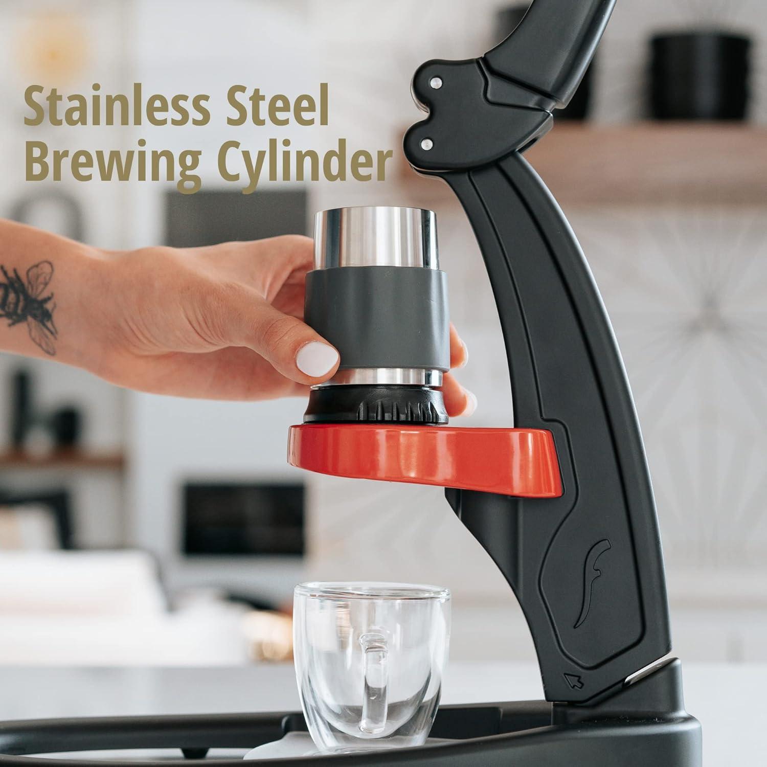 Máquina de Espresso Flair Clásica Manual con Kit de Presión