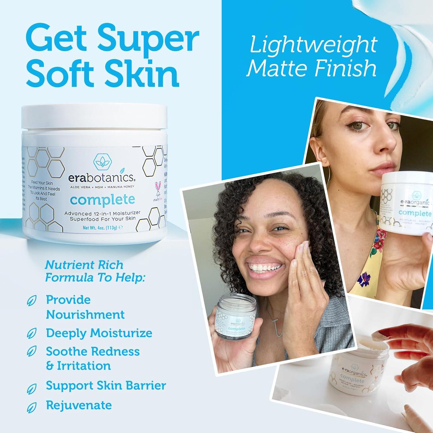 Crema Hidratante Facial Era Organics 12-en-1 56.7g - Antiarrugas