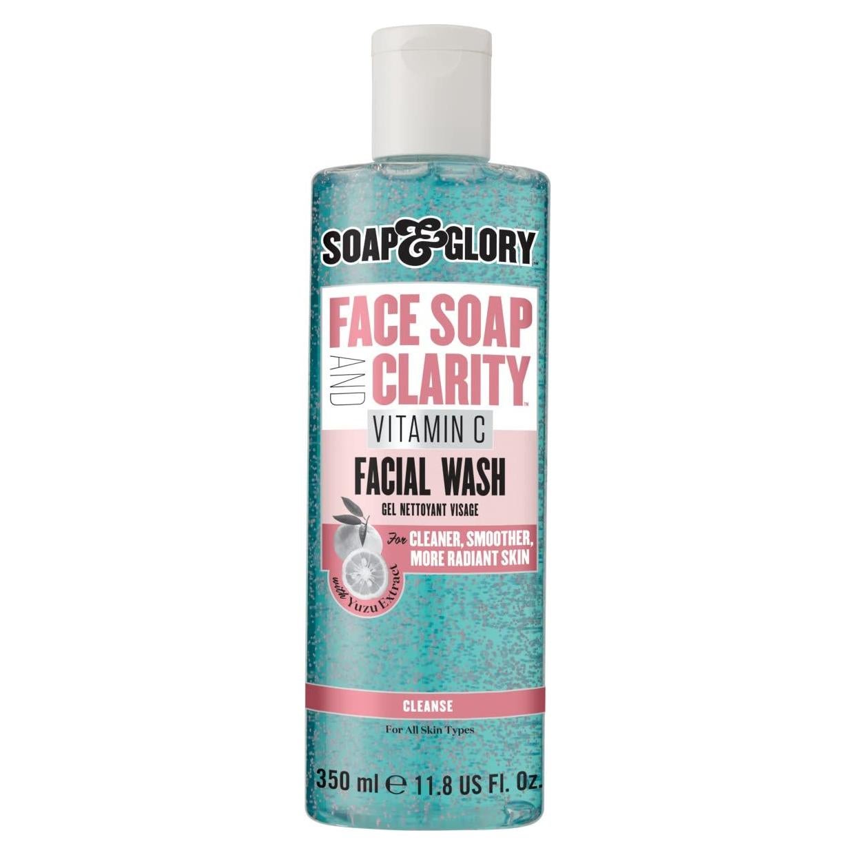 Limpiador Facial Exfoliante Suave Jabón y Gloria 350ml