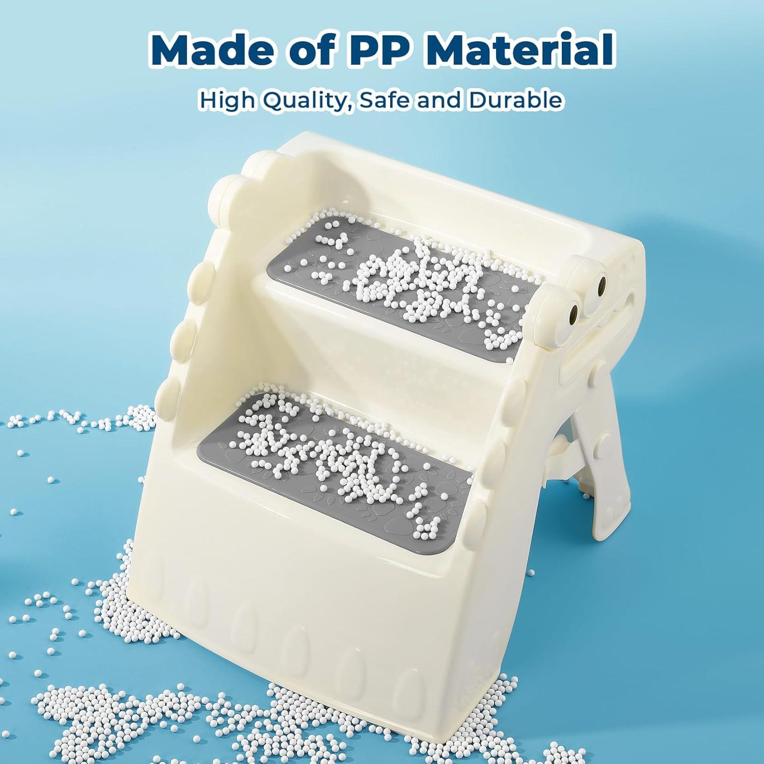 Escalera Plegable Antideslizante Onasti para Niños 2 Escalones