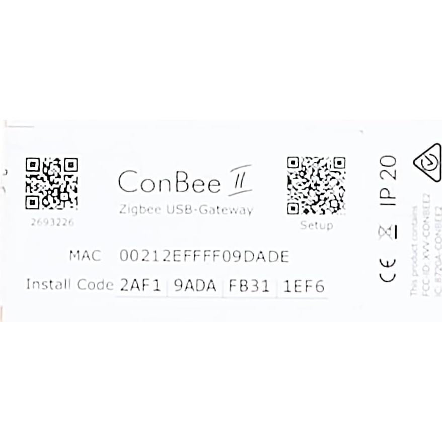 ConBee II - Puerta USB Zigbee 3.0 para automatización