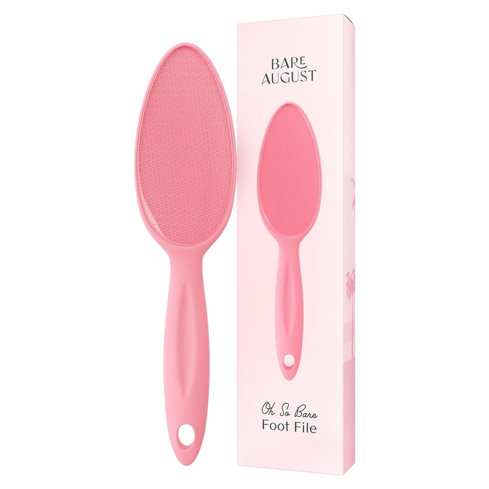 Raspador de Pies Bare August - Eliminador de Callos Rosa