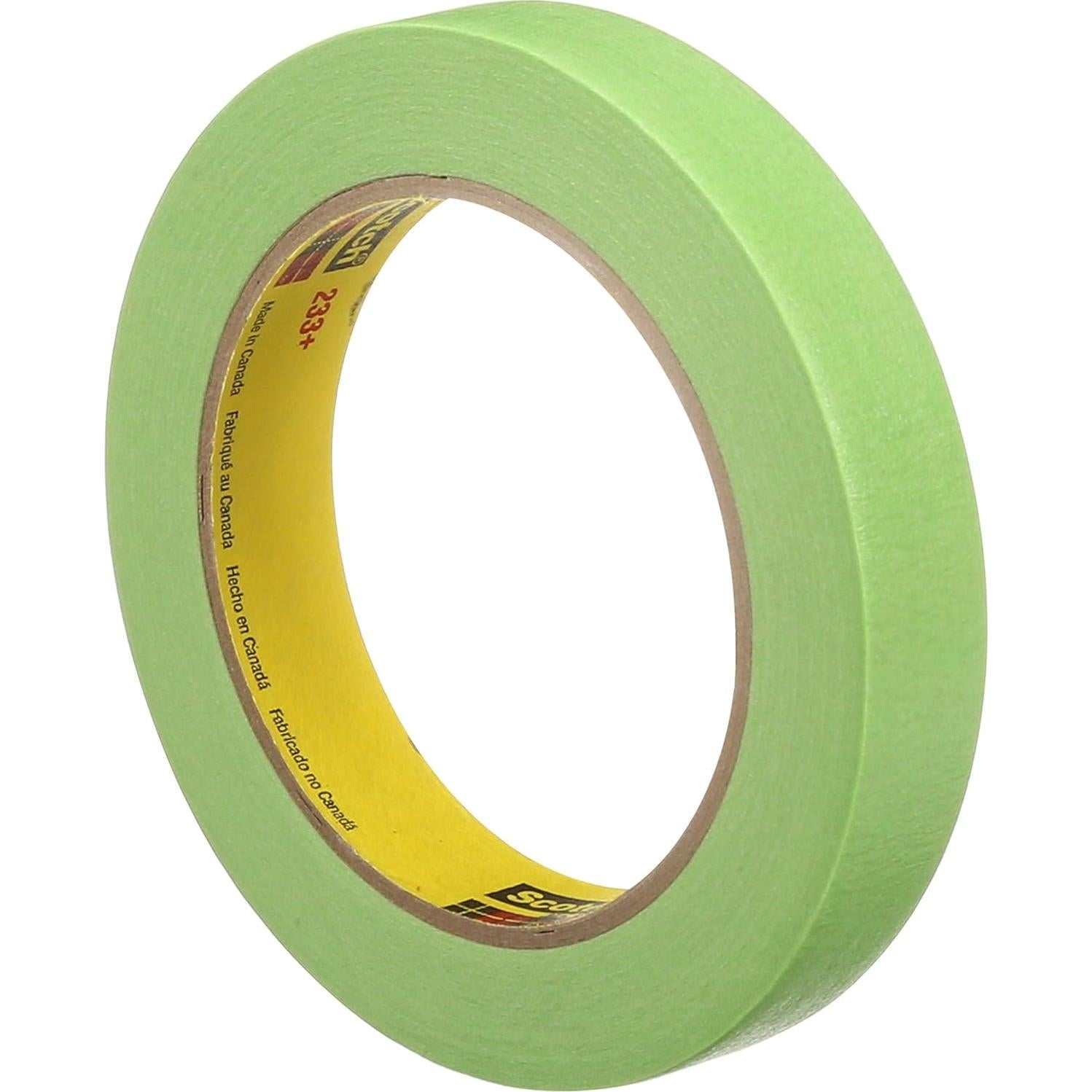 Cinta de Enmascarar 3M 03431 Verde 18mm x 32m para Pintura