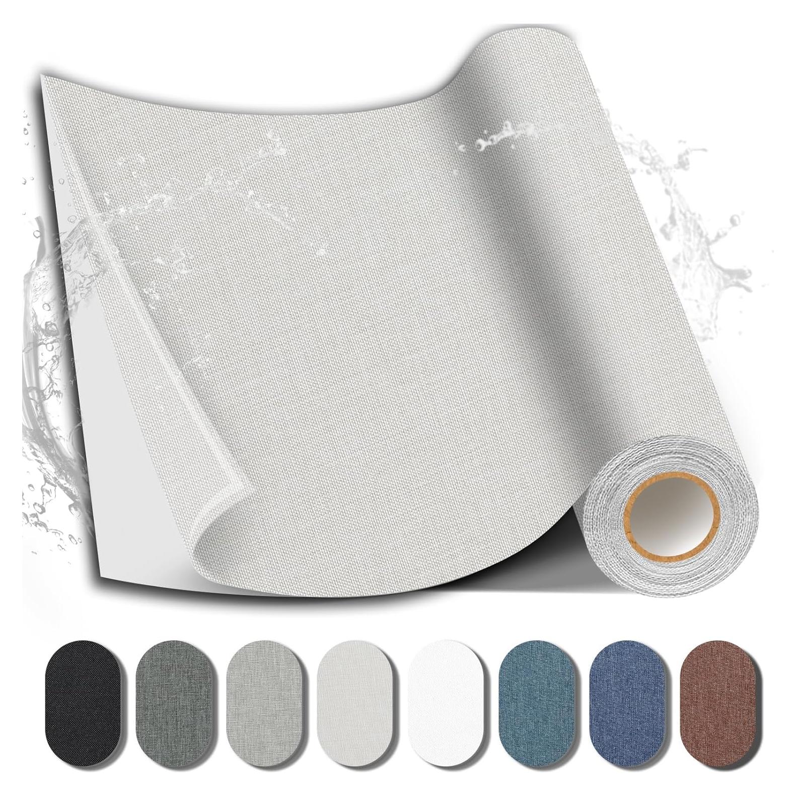 Parche de Tela Autoadhesivo Shagoom Beige 8.9x200.7 cm