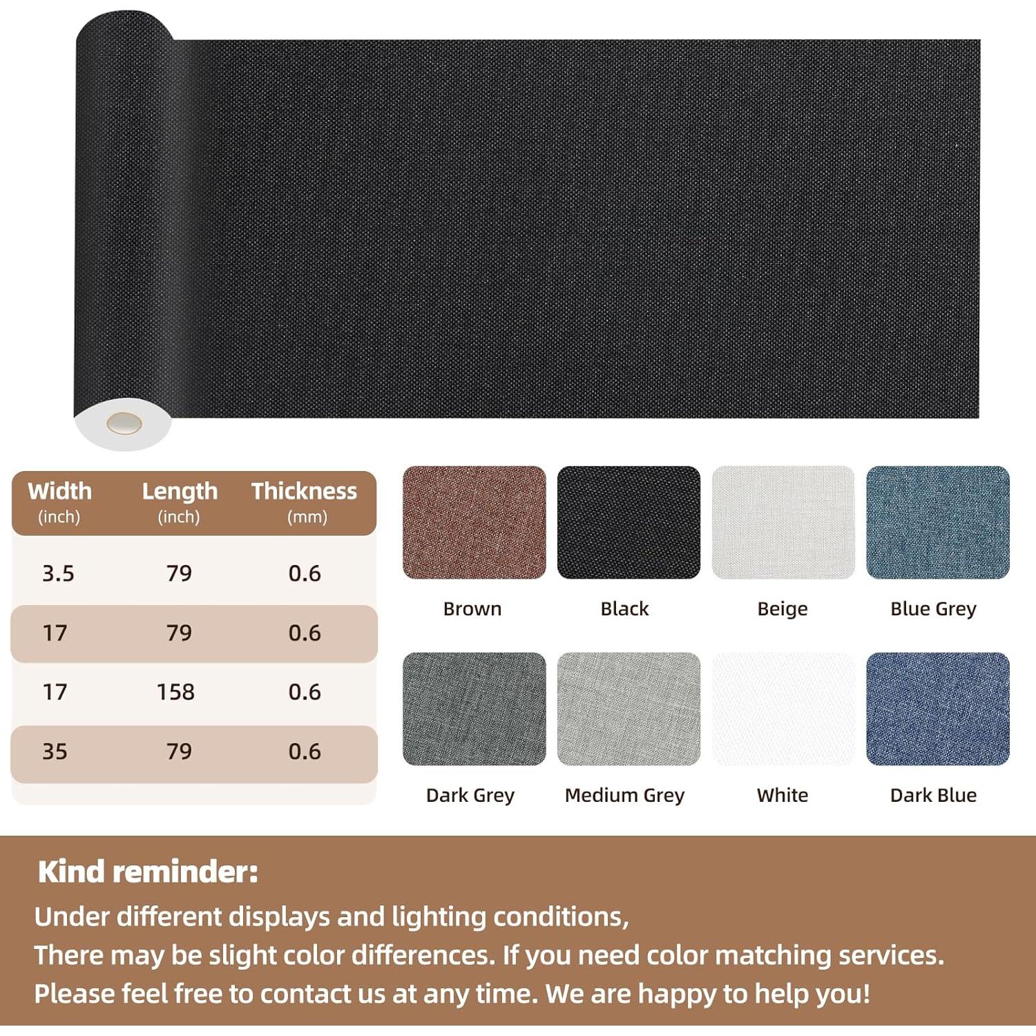 Parche de Tela Autoadhesivo Shagoom Beige 8.9x200.7 cm