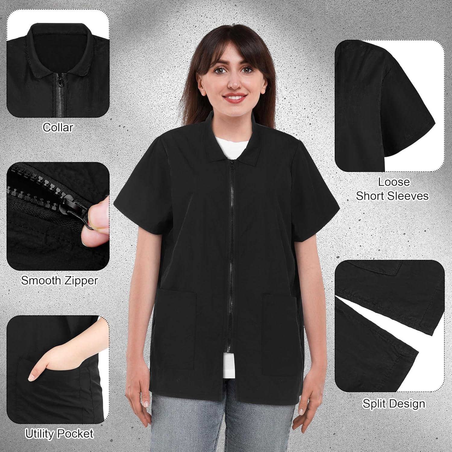 Ropa de Trabajo para Aseo de Mascotas MCEAST 2 Piezas L