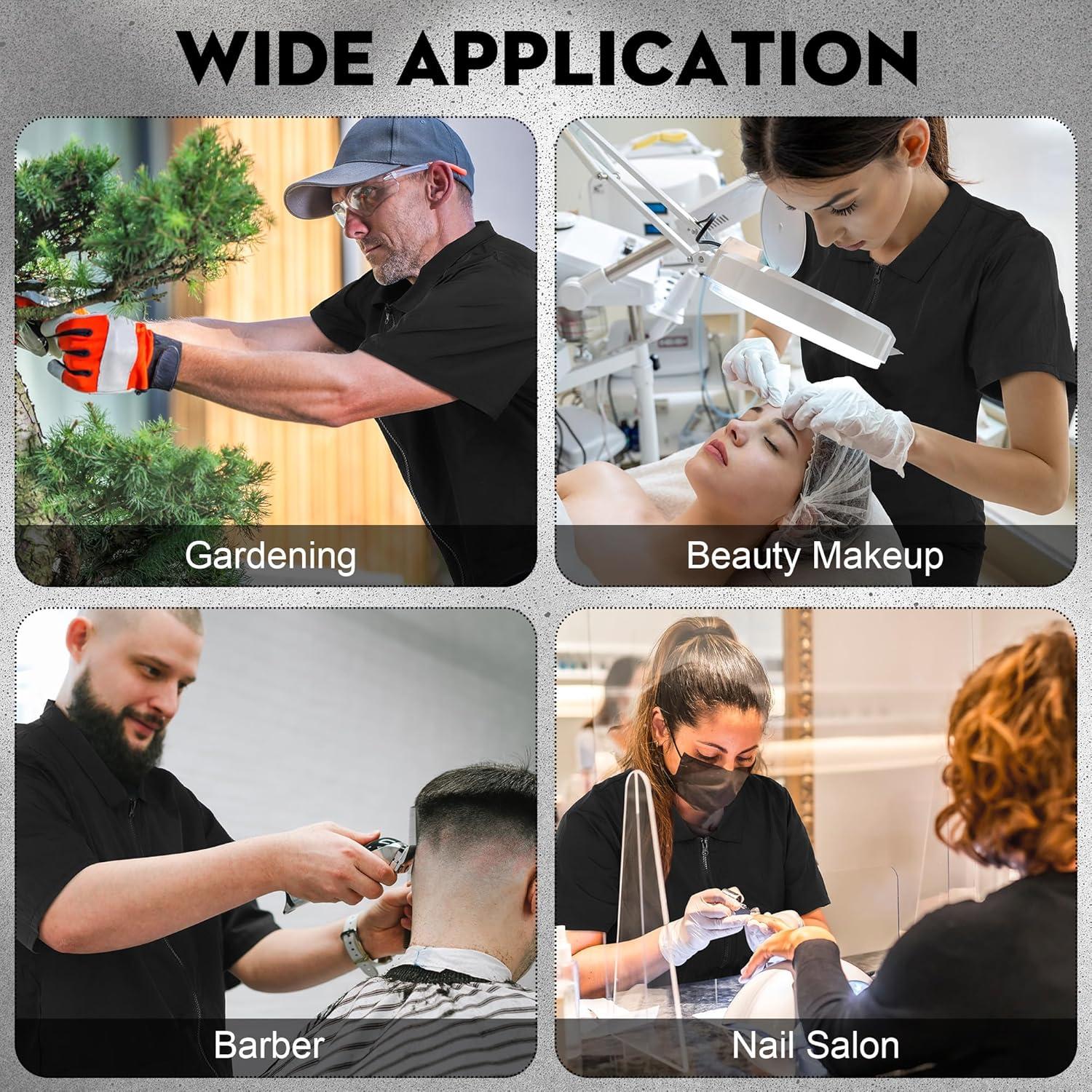 Ropa de Trabajo para Aseo de Mascotas MCEAST 2 Piezas L