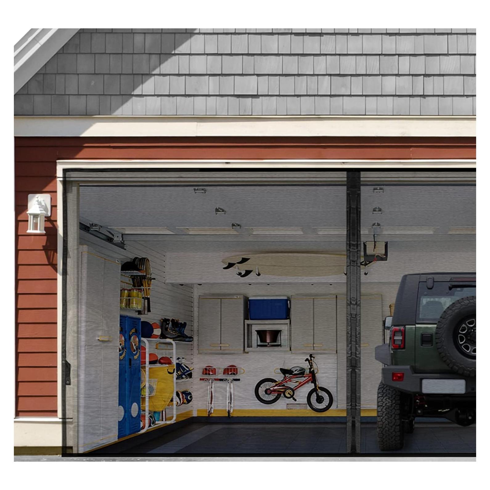 Pantalla de Garaje FEGO 2.54x2.16m Fibra de Vidrio Magnética