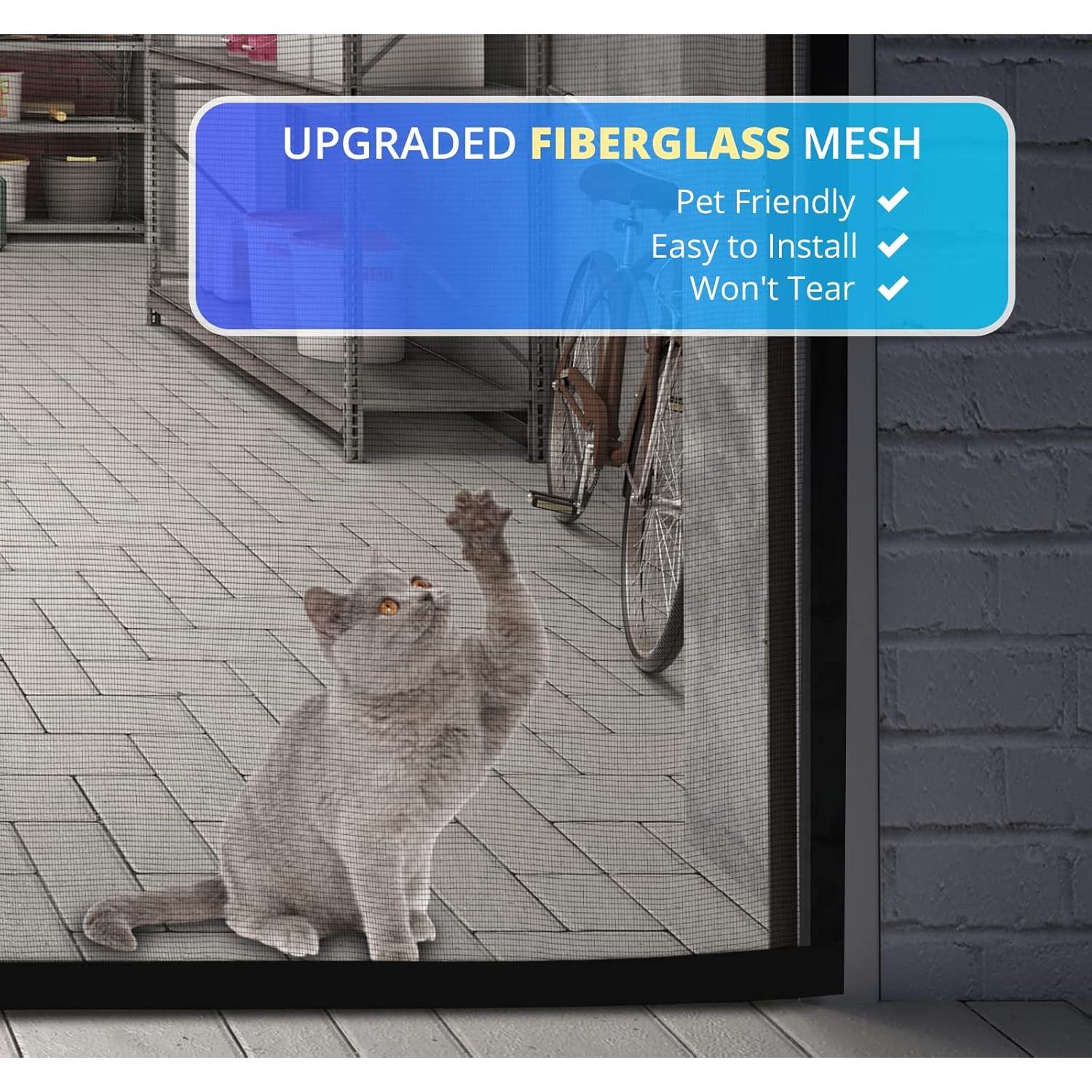 Pantalla de Garaje FEGO 2.54x2.16m Fibra de Vidrio Magnética