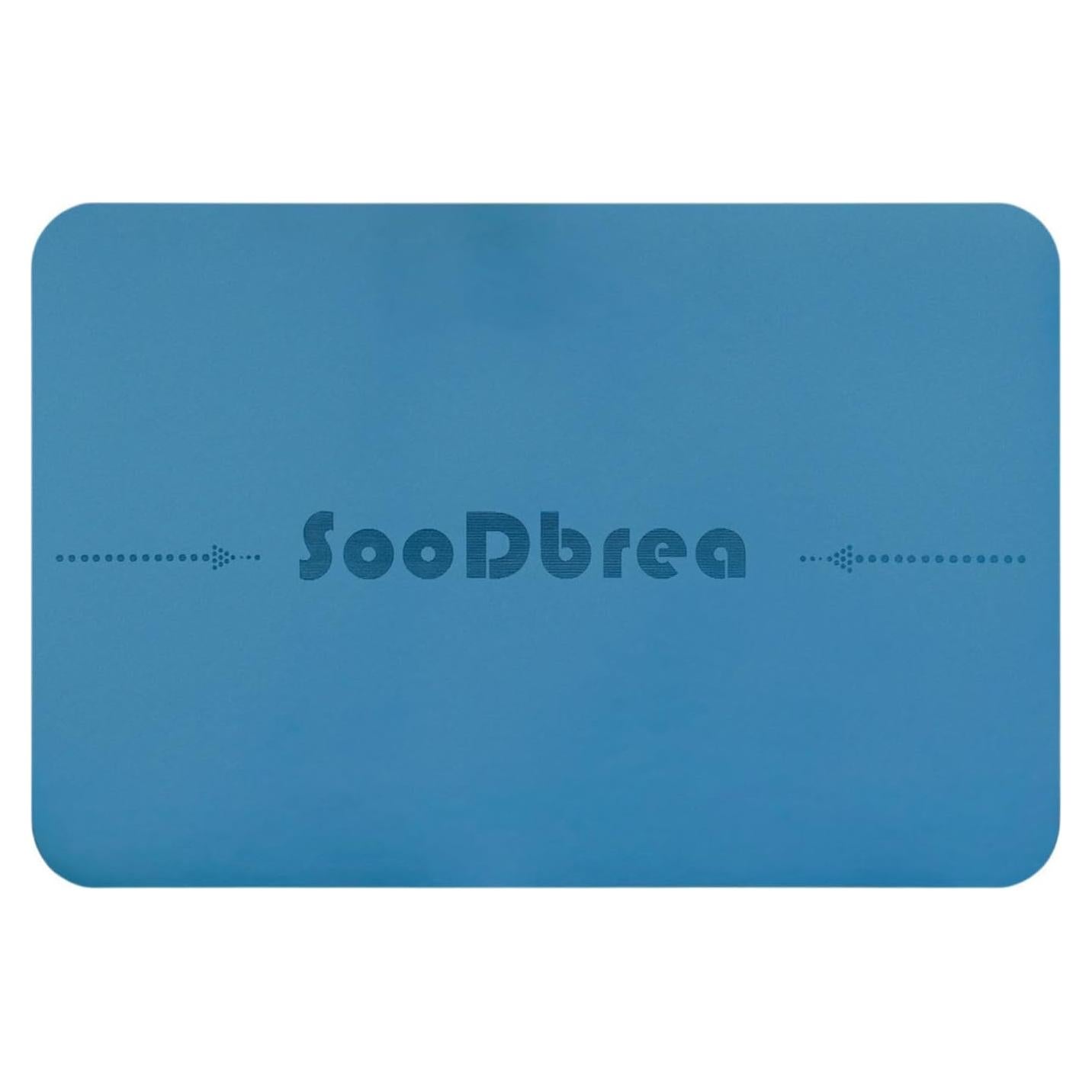 Mini Alfombrilla de Yoga SooDbrea Antideslizante 60x40cm