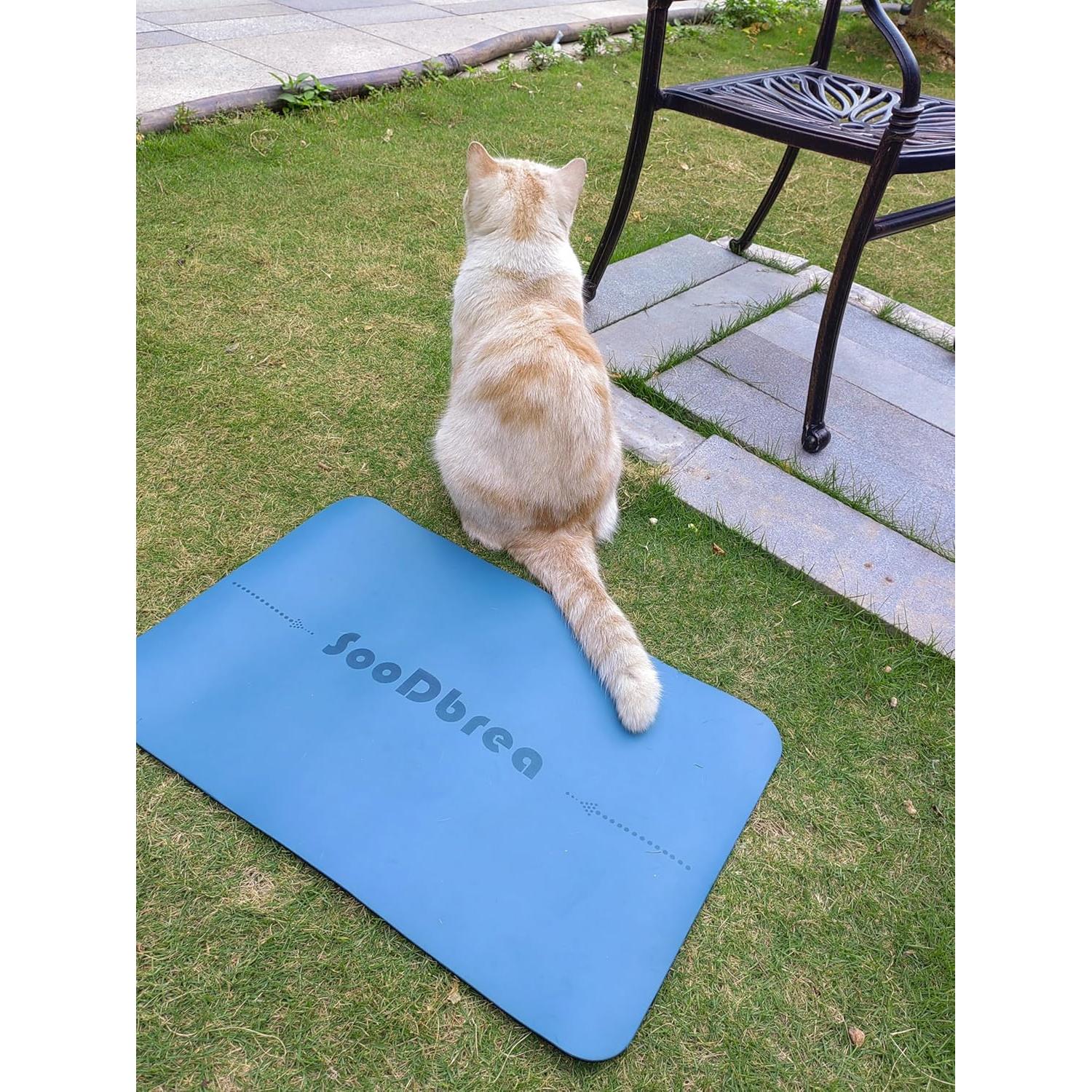 Mini Alfombrilla de Yoga SooDbrea Antideslizante 60x40cm