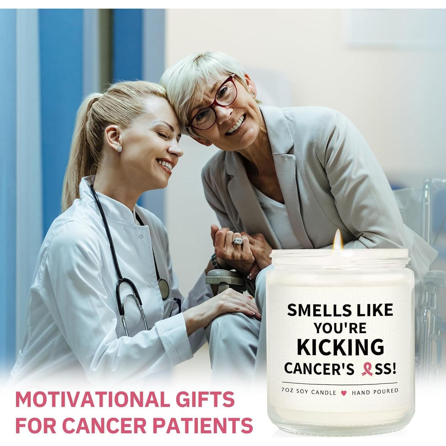 Vela Aromática SteadStyle para Cáncer de Mama - Lavanda