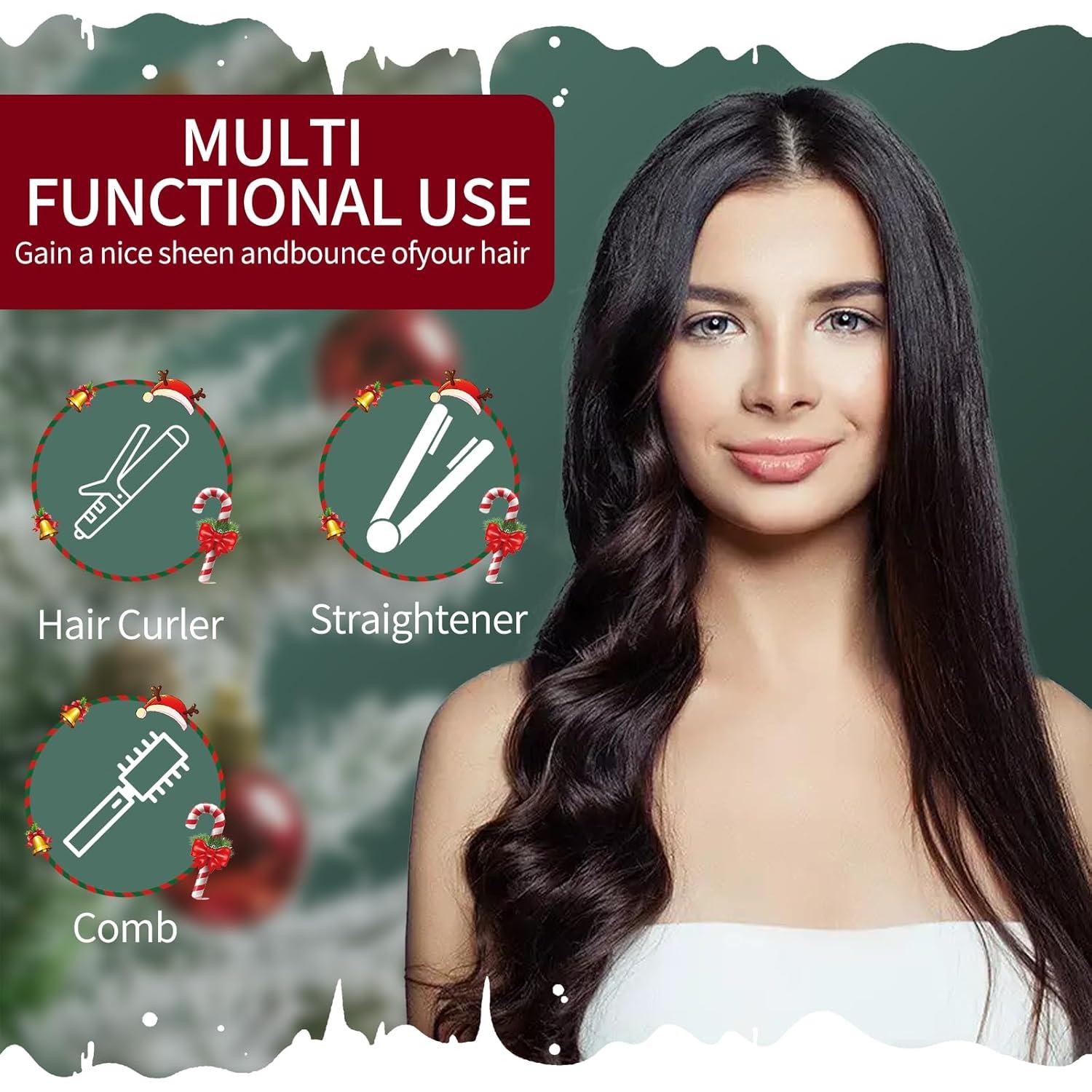 Cepillo Térmico K&K 3.2 cm Voluminizador Cerámico Rosa