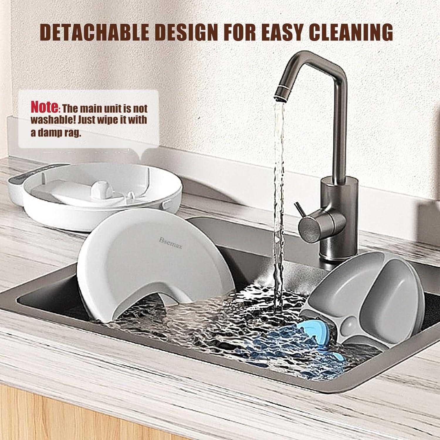 Dispensador Automático de Comida para Gatos Bsemax 4 Comidas