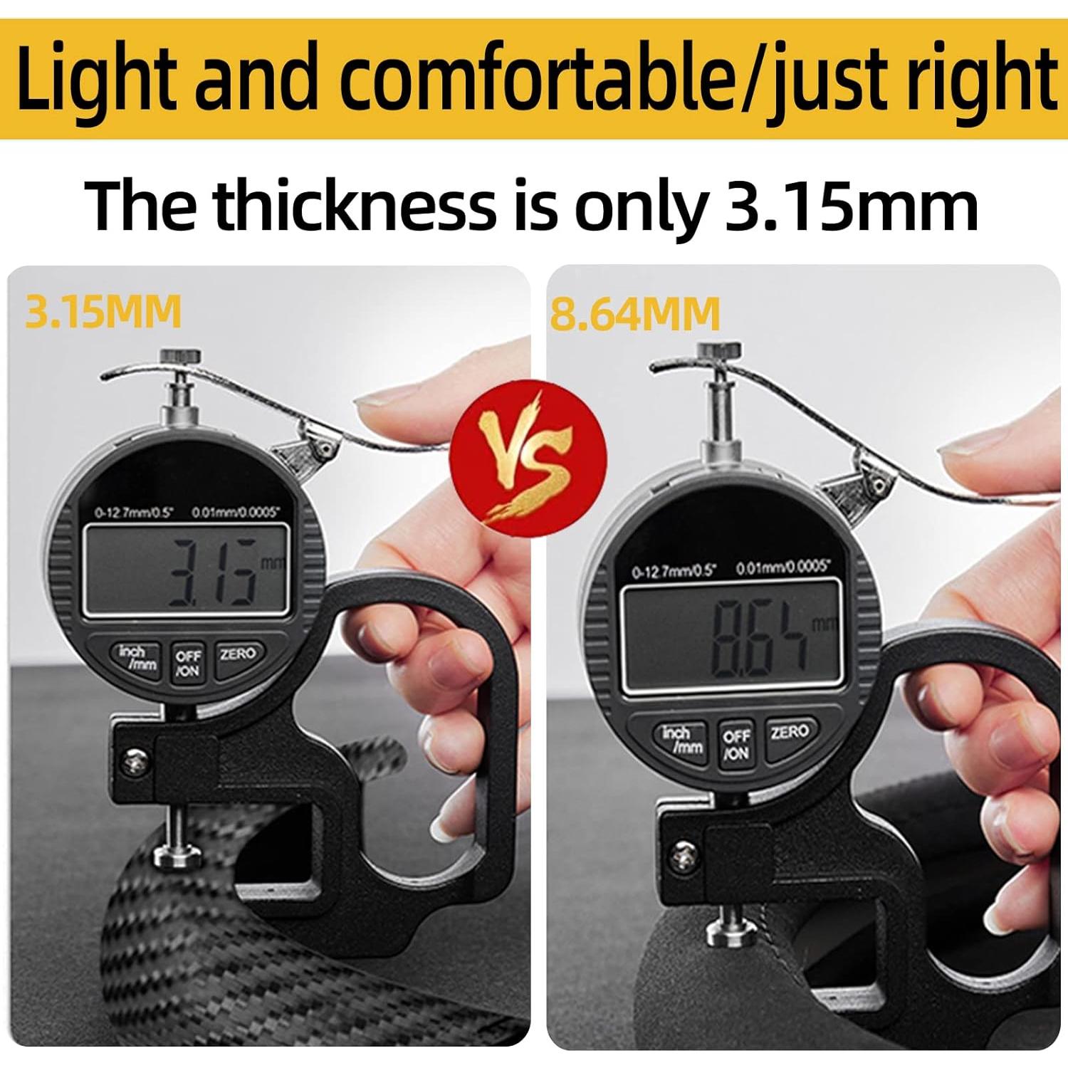 Funda de Volante Mtverver 23 Grano de Madera Negra Universal