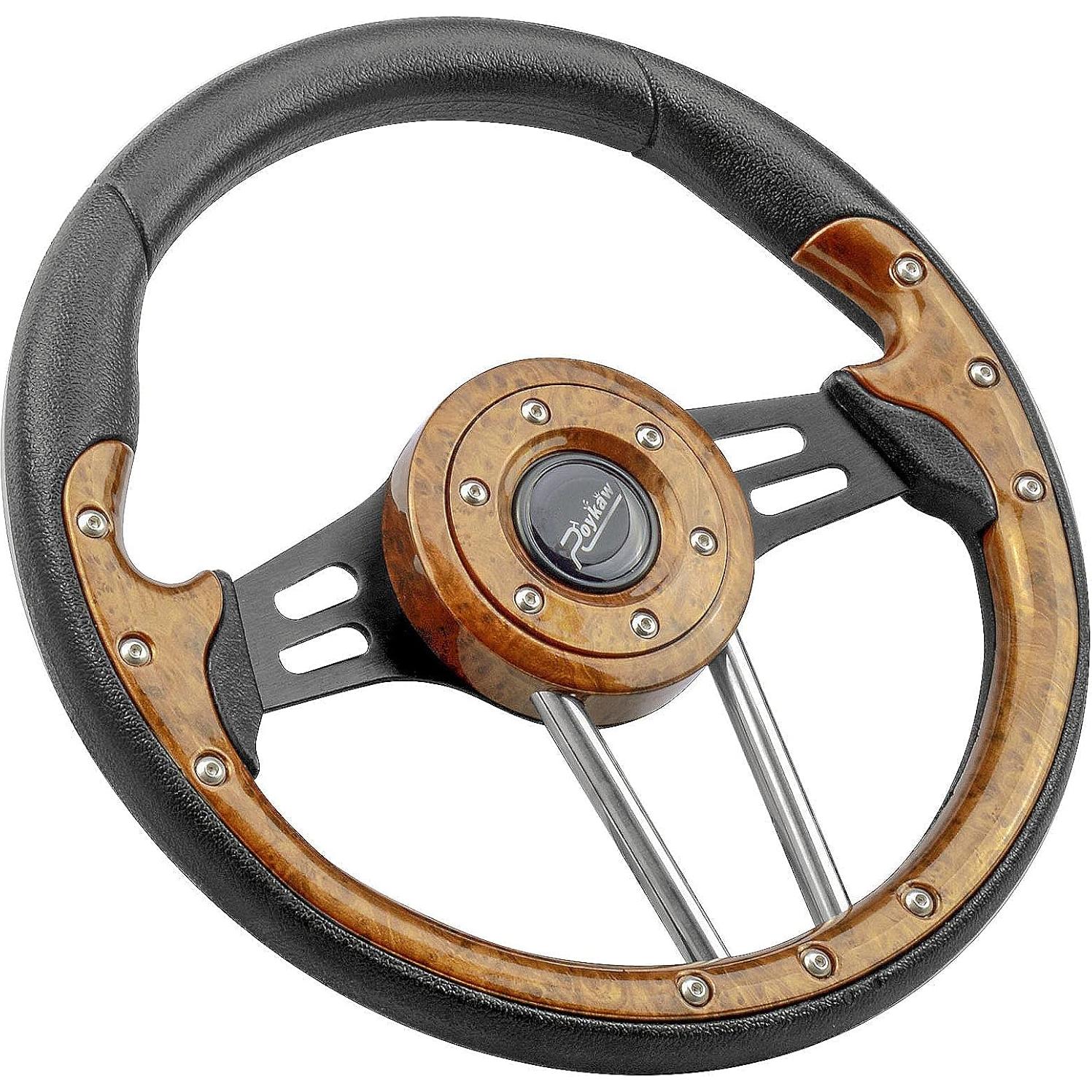 Volante Universal Roykaw 31.75 cm para Carro de Golf