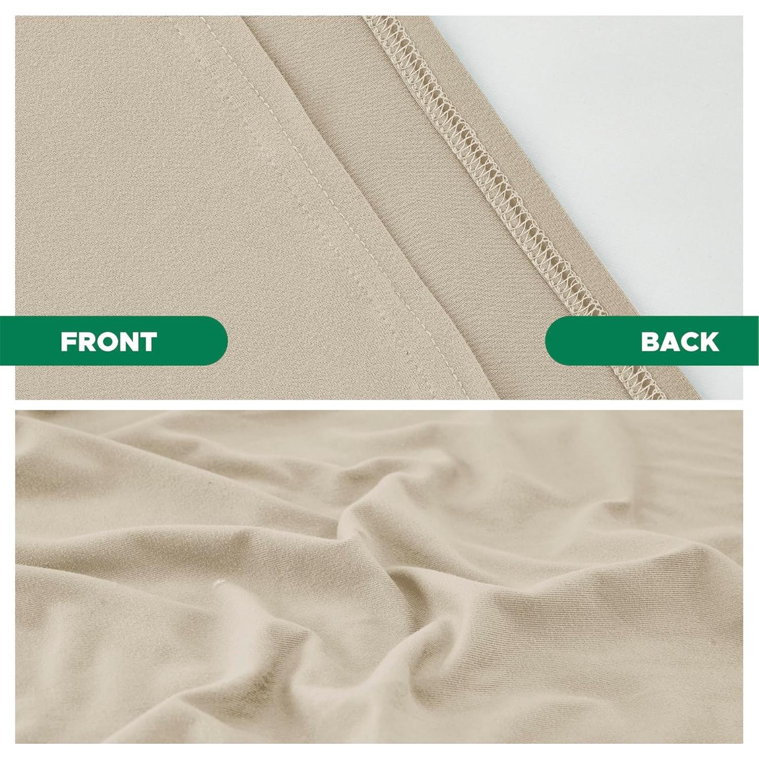 Funda Box Spring Biscaynebay Full XL Camello Claro Ajustable