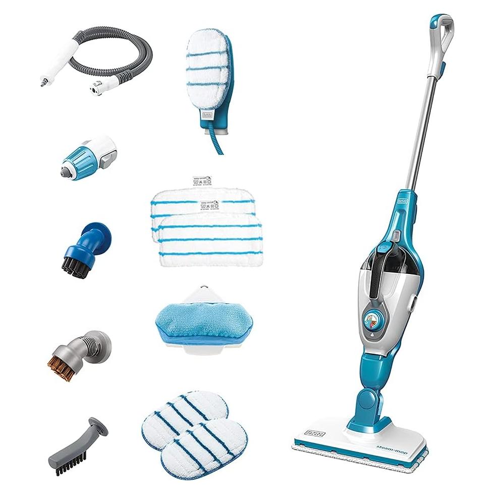 Mopa de Vapor BLACK+DECKER HSMC1361SGP 7 en 1 Multi-Superficie