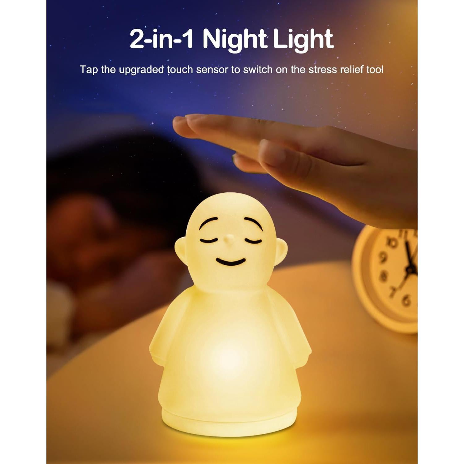 Herramienta de Meditación LIFVEAN 2 en 1 Luz Nocturna