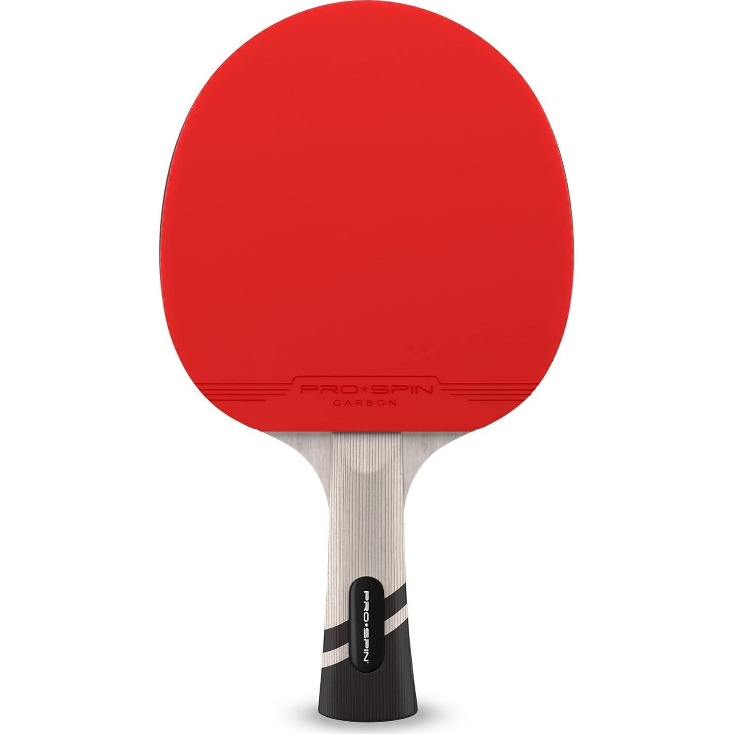 Pala de Ping Pong PRO SPIN de Carbono 7 Capas con Funda