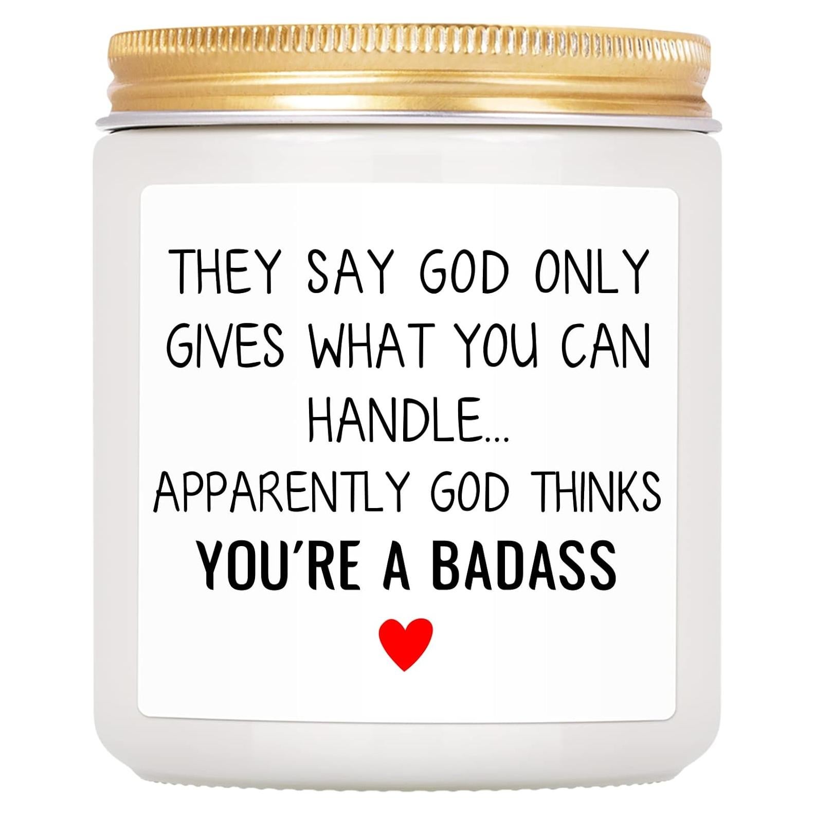 Vela Aromática de Lavanda 198 g SINSUFUR - Regalo de Ánimo